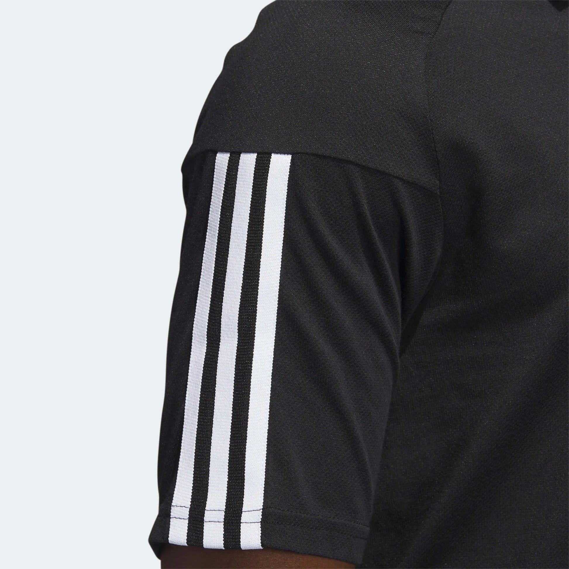 adidas 2023 LAFC Tiro 23 Polo - Black-White (Detail 1)