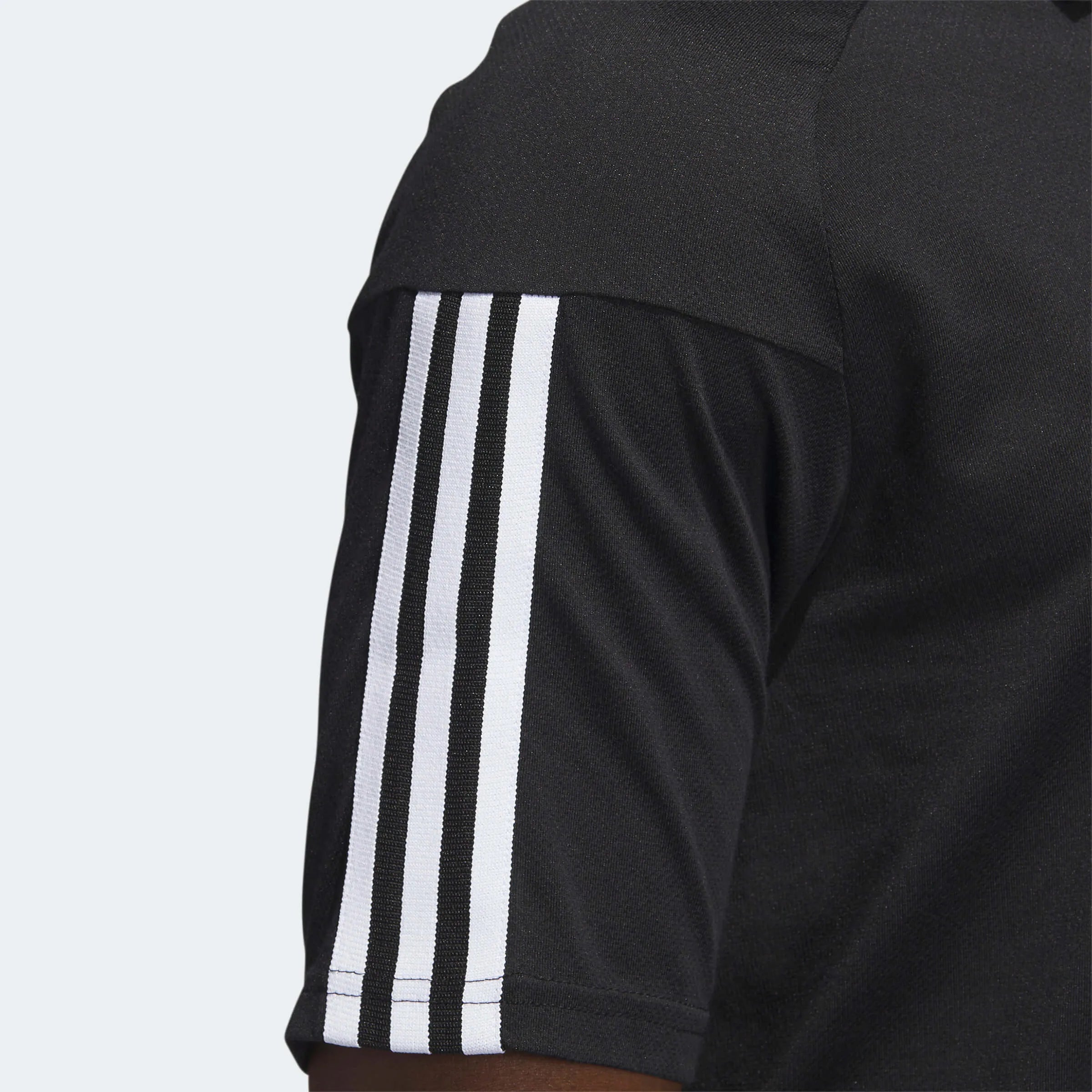 adidas 2023 LAFC Tiro 23 Polo - Black-White (Detail 1)