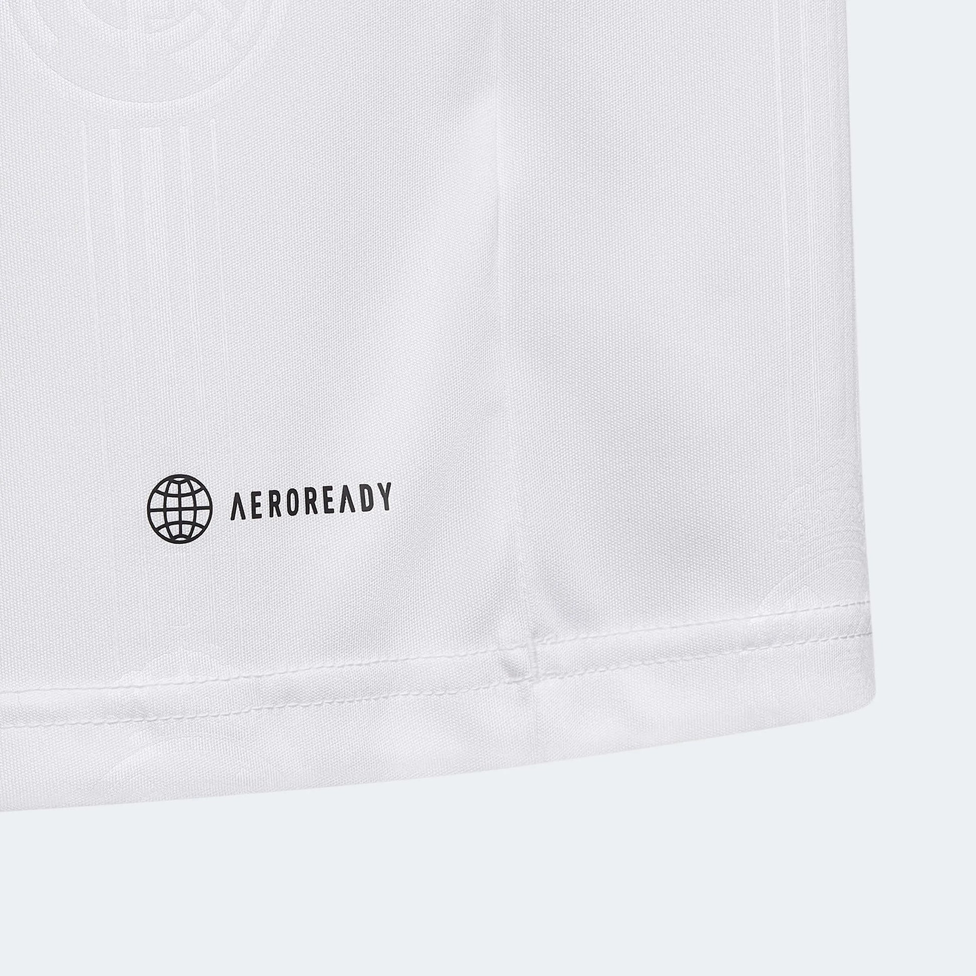 adidas 2022-23 Real Madrid Youth Home Jersey - White (Detail 3)