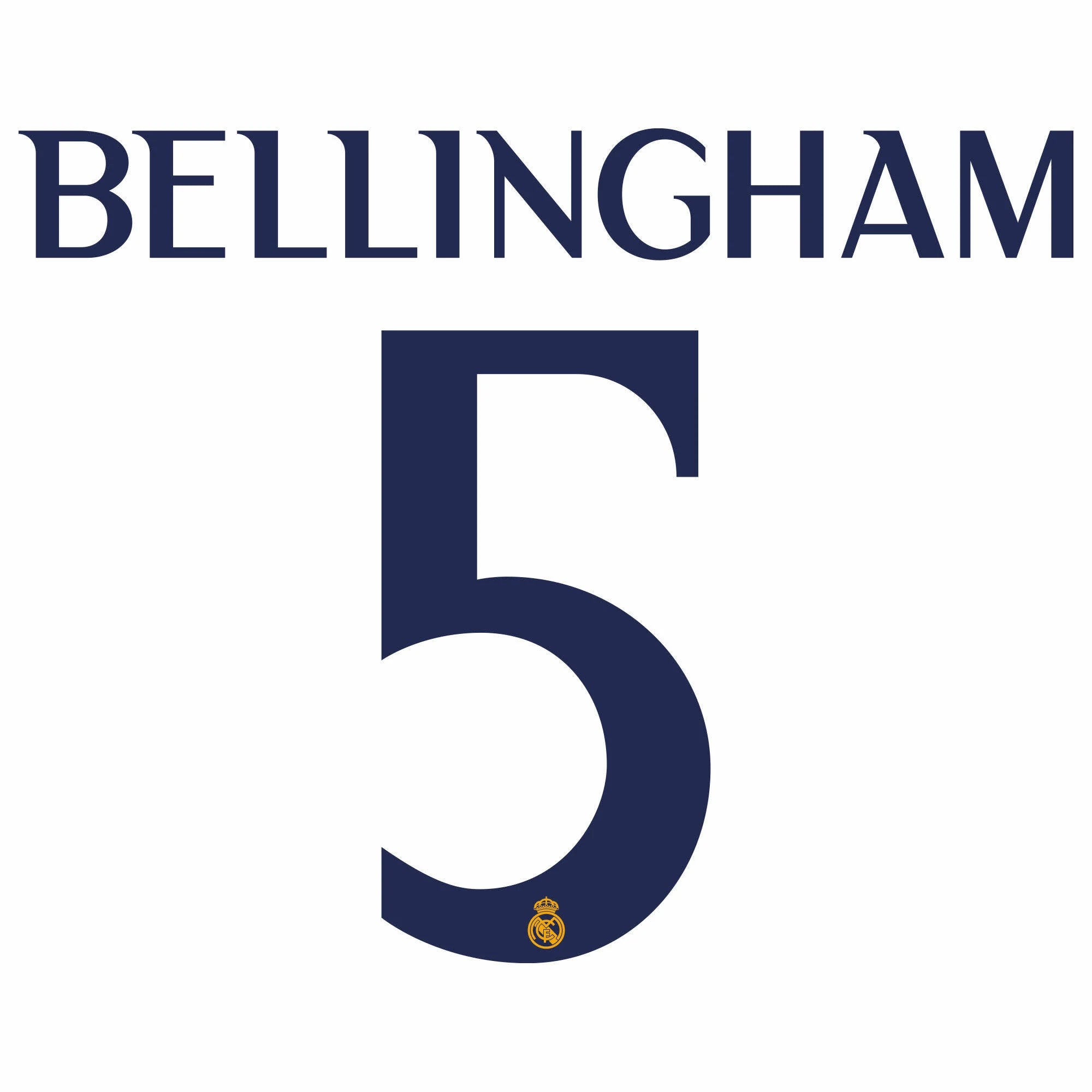 Real Madrid 2023/24 Home Bellingham #5 Youth Soccer Jersey
