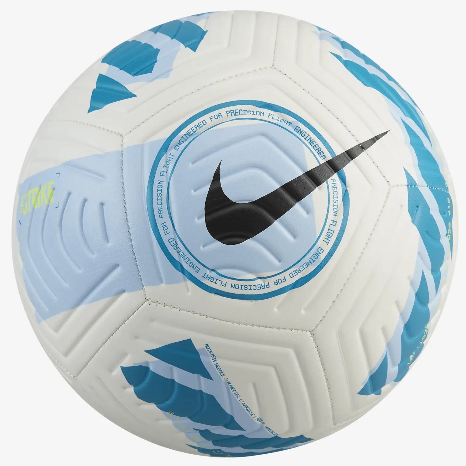 Nike FA21 Strike Ball - White-Light Marine-Blackened Blue (Back)