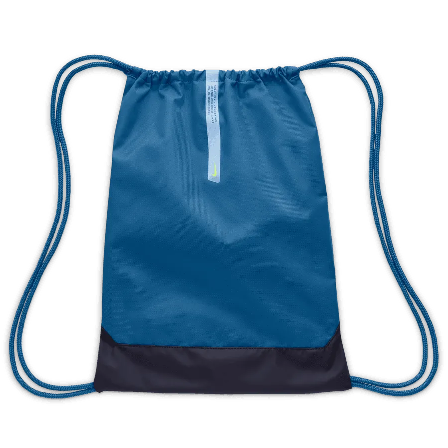 Nike 22-23 Academy Gymsack - Marina Blue-Volt (Back)