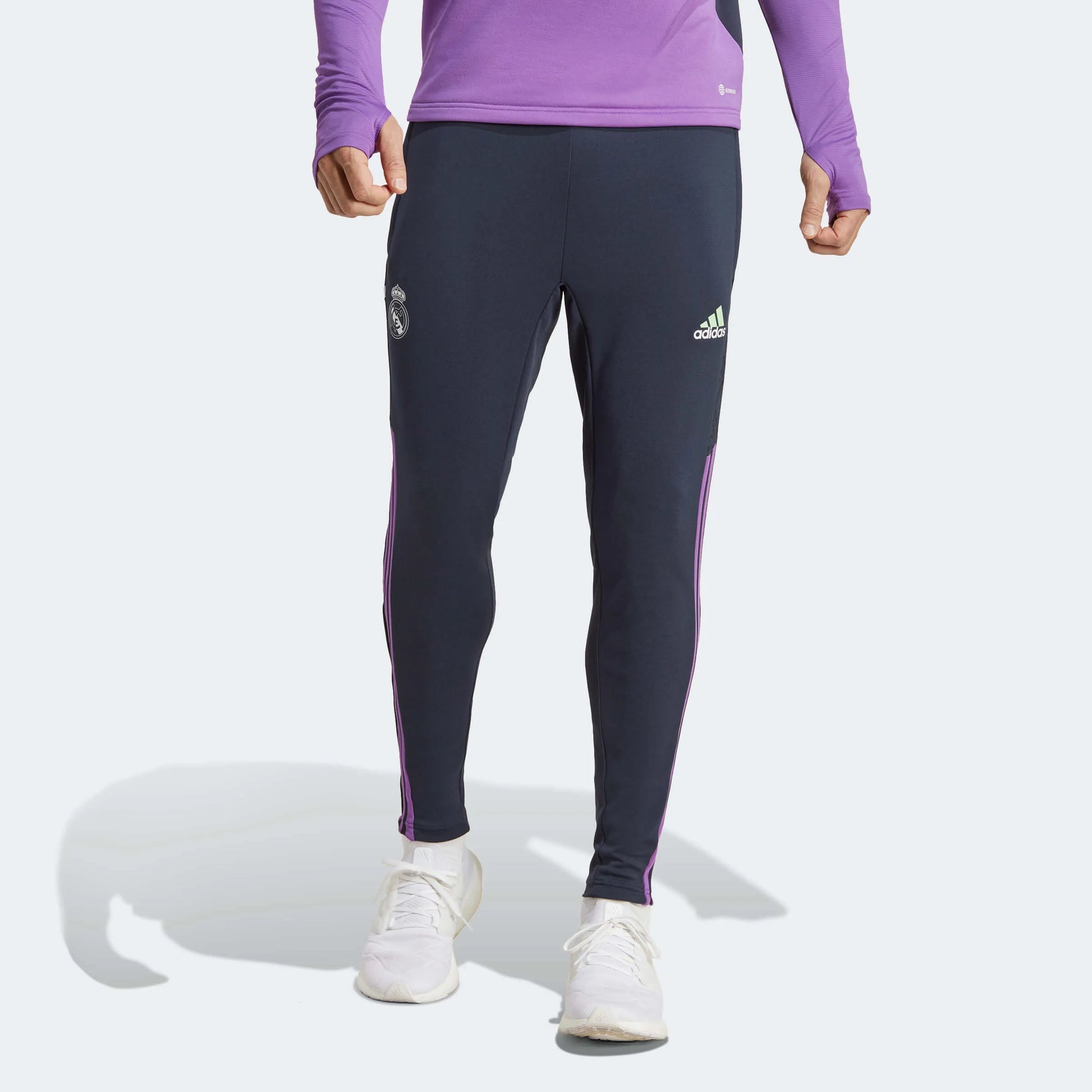 adidas 2023 Real Madrid Training Pants - Night Navy (Model - Front)