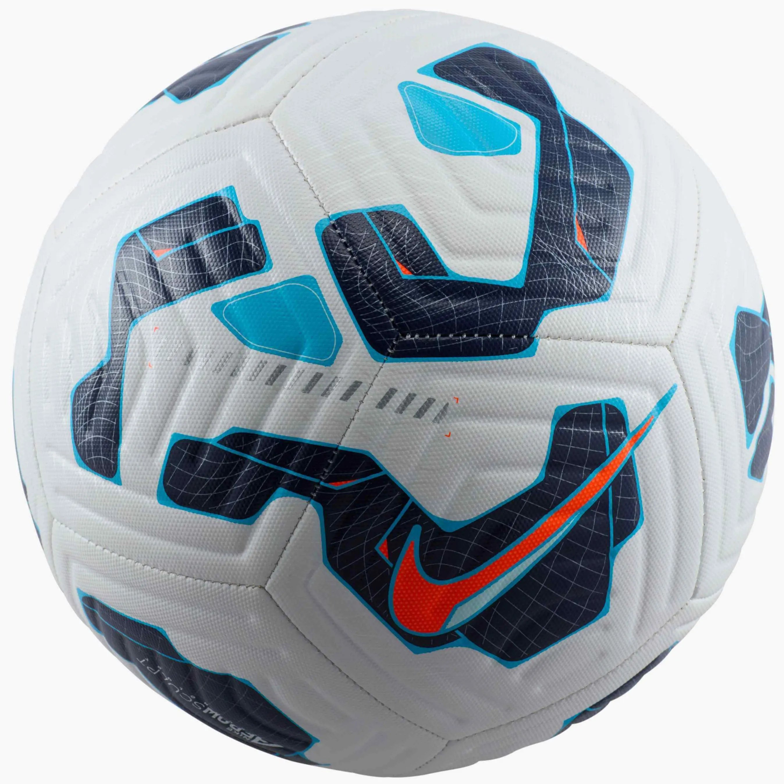 Nike FA24 Academy Ball White-Blackened Blue-Hyper Crimson (Back)