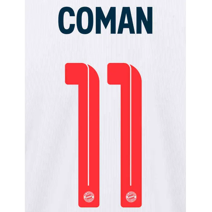 Bayern Munich 2021/22 Third Coman #11 Jersey Name Set (Main)