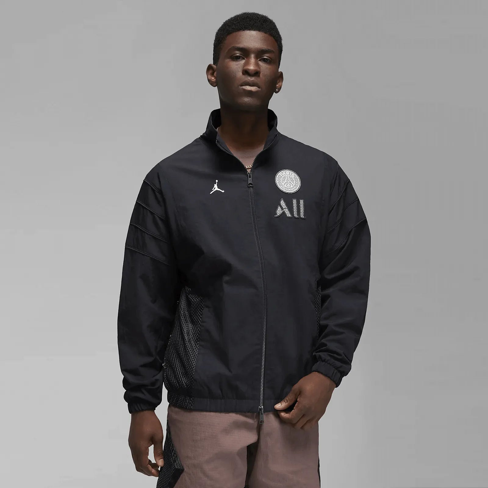 Jordan 2023 PSG Anthem Jacket Black White