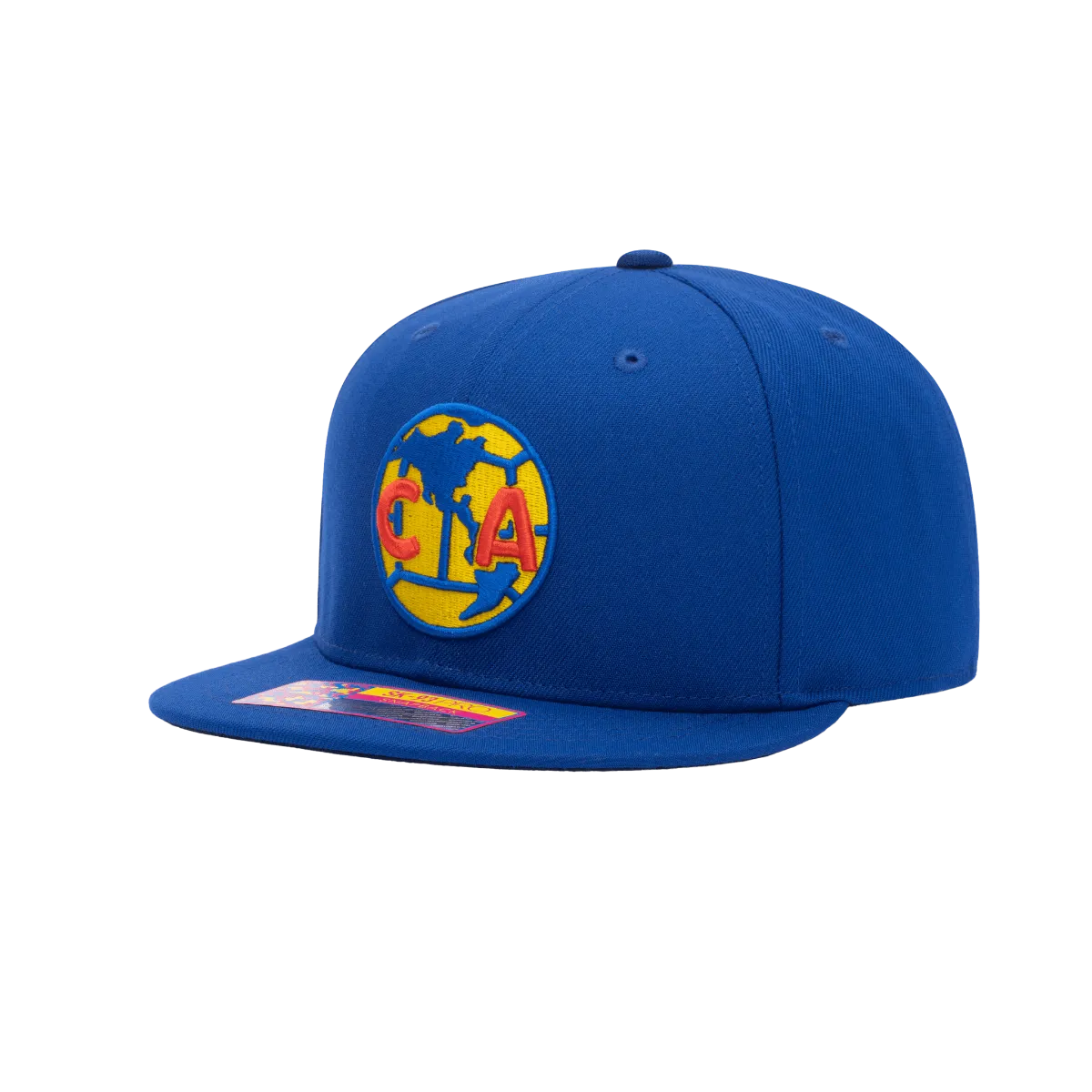 FI Collection Club America 105TH Anniversary Retro Snapback -  Royal (Diagonal 1)