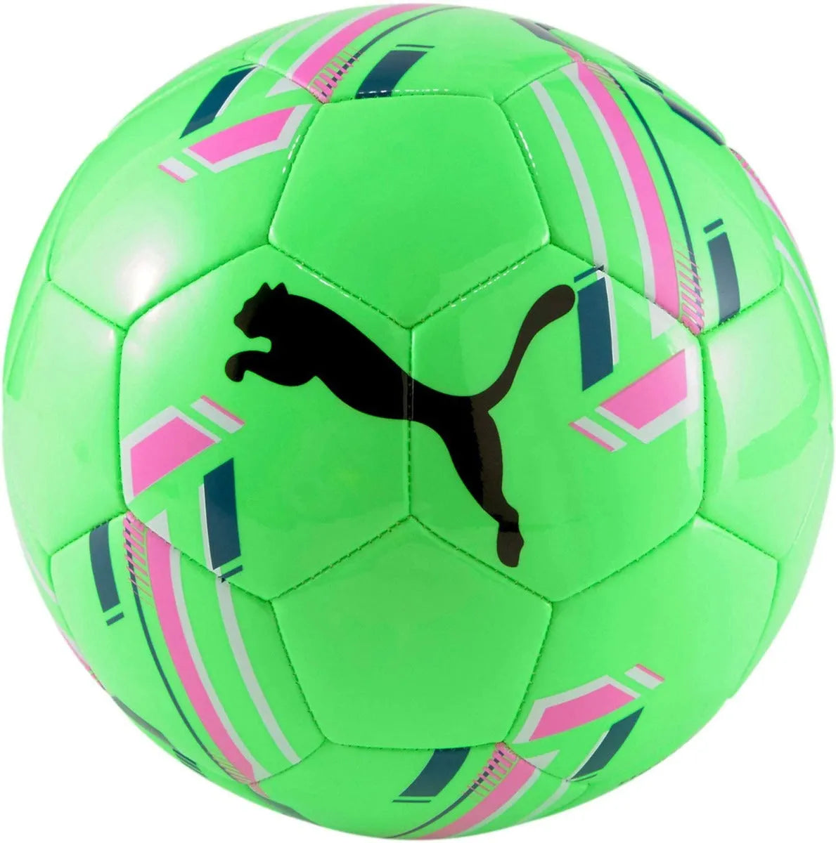 Puma  Futsal 1 Trainer MS Ball - White-Blue-Green (Front)