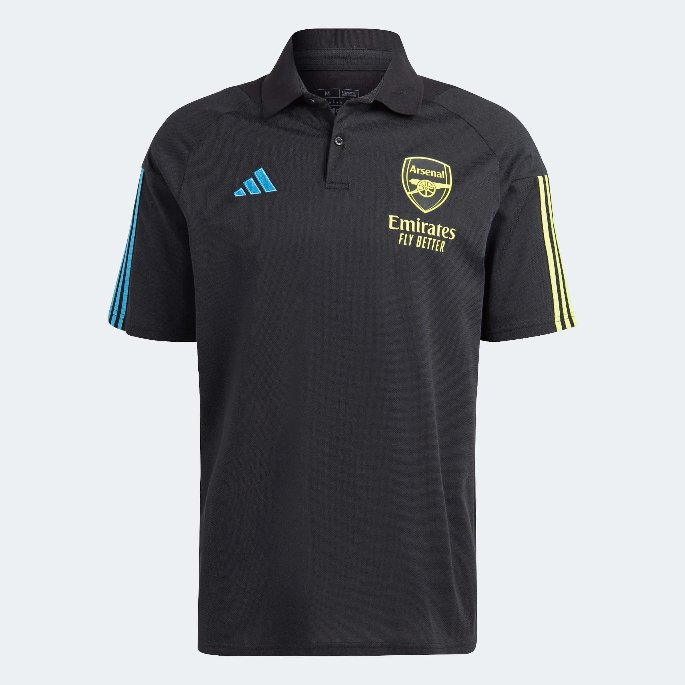 adidas 2023-24 Arsenal Men's Training Polo Shirt (Front)