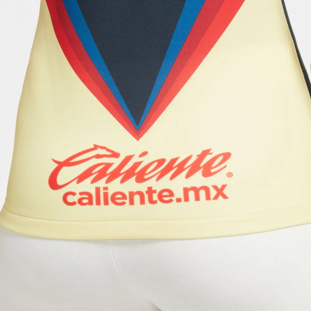 Nike 2020-21 Club America Women Home Jersey - Yellow-Navy