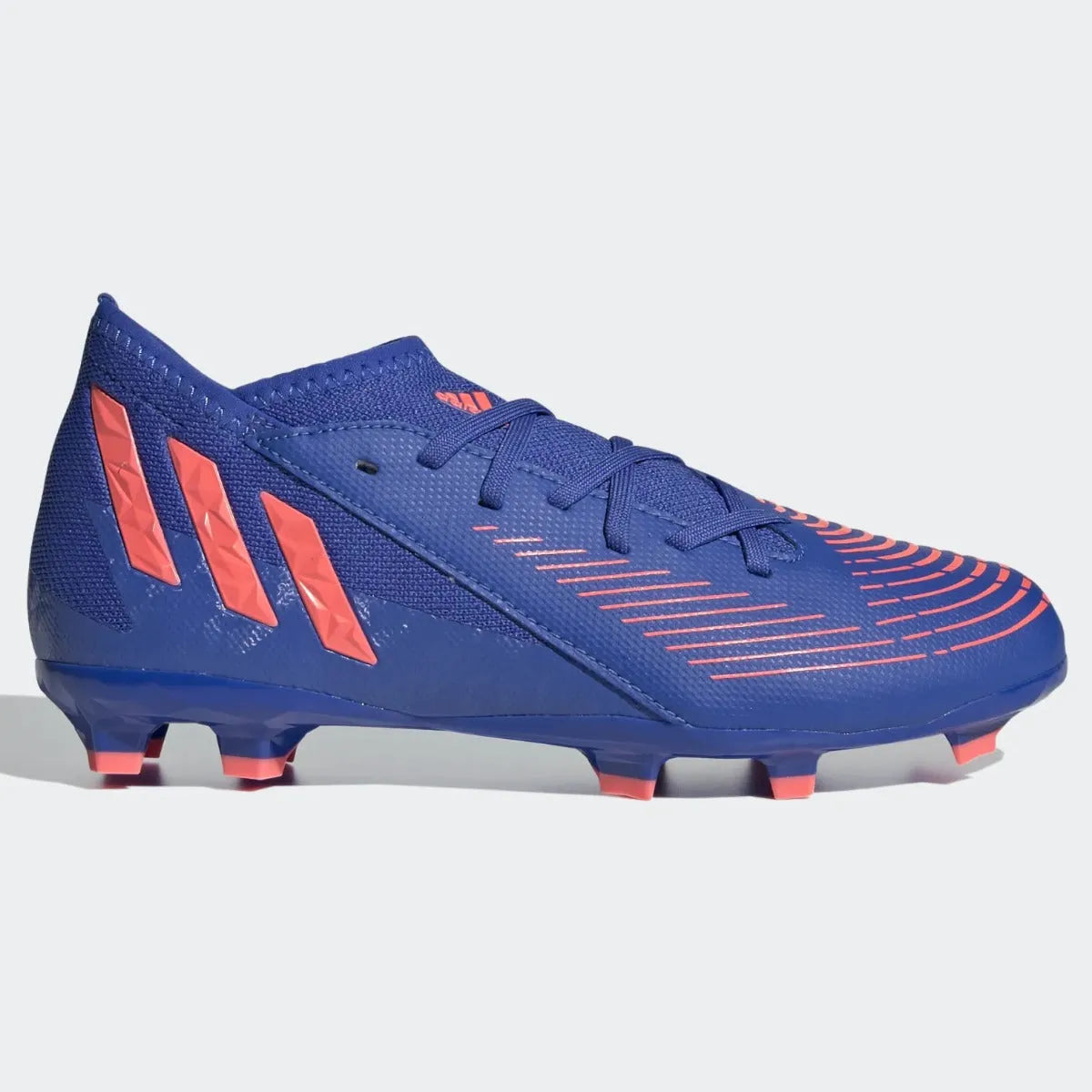 adidas JR Predator Edge .3 FG - Hi Res Blue-Turbo (Side 1)