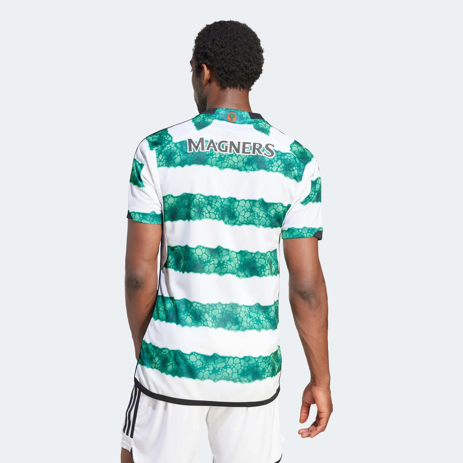 adidas 2023-24 Celtic Men's Stadium Home Jersey (Model - Back)