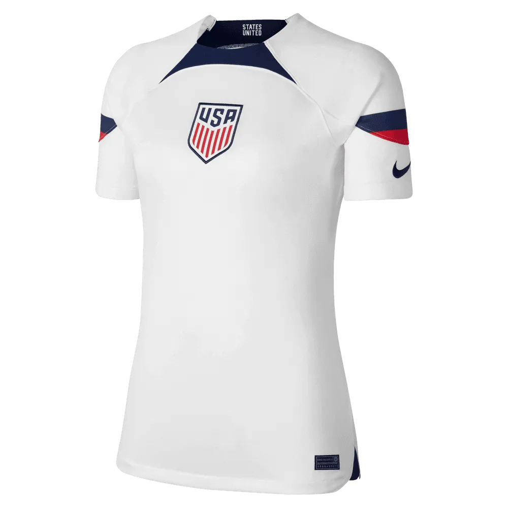 Nike 2022-23 USA Women's Home Jersey White-Loyal Blue (Front)