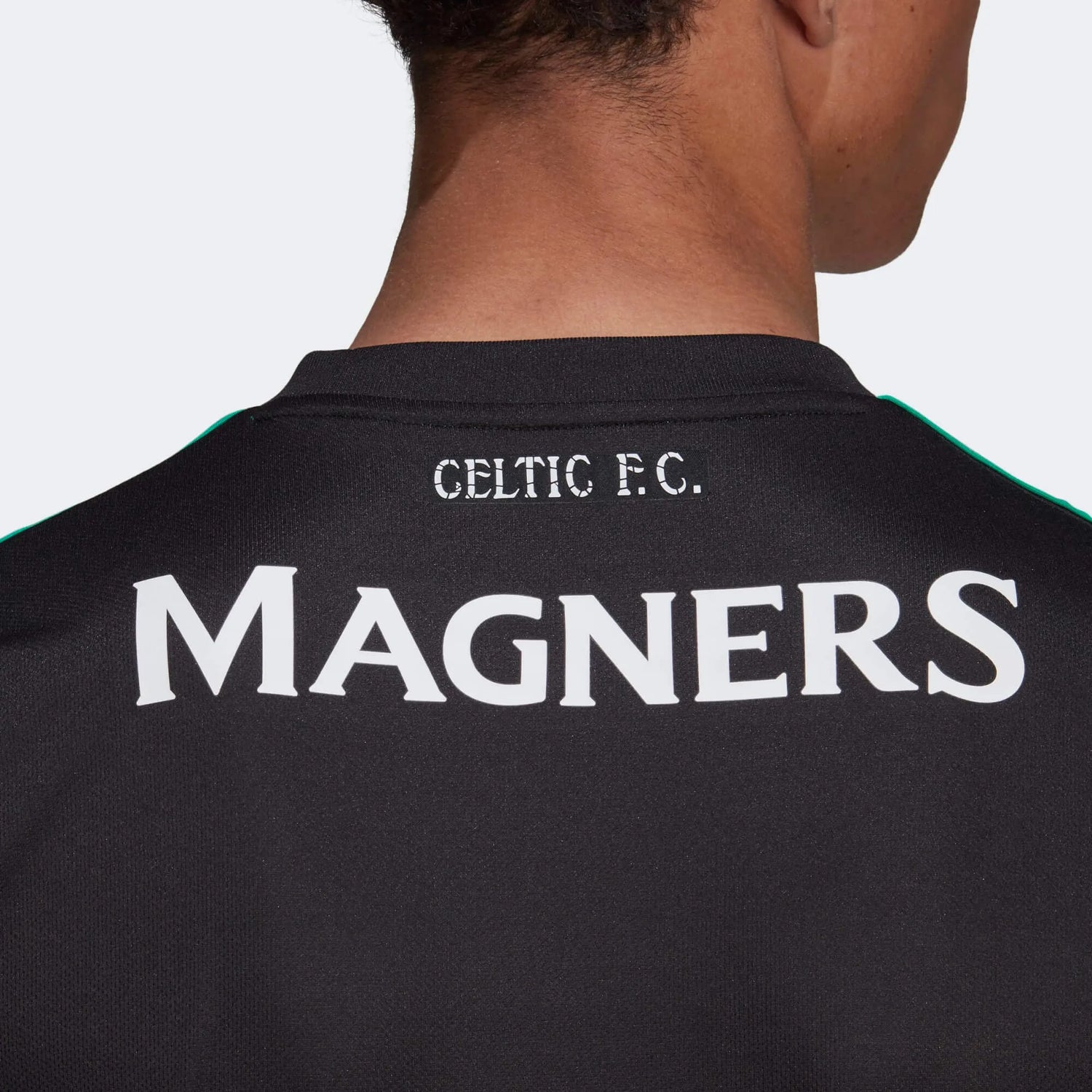 adidas 2022-23 Celtic Away Jersey - Black (Detail 2)