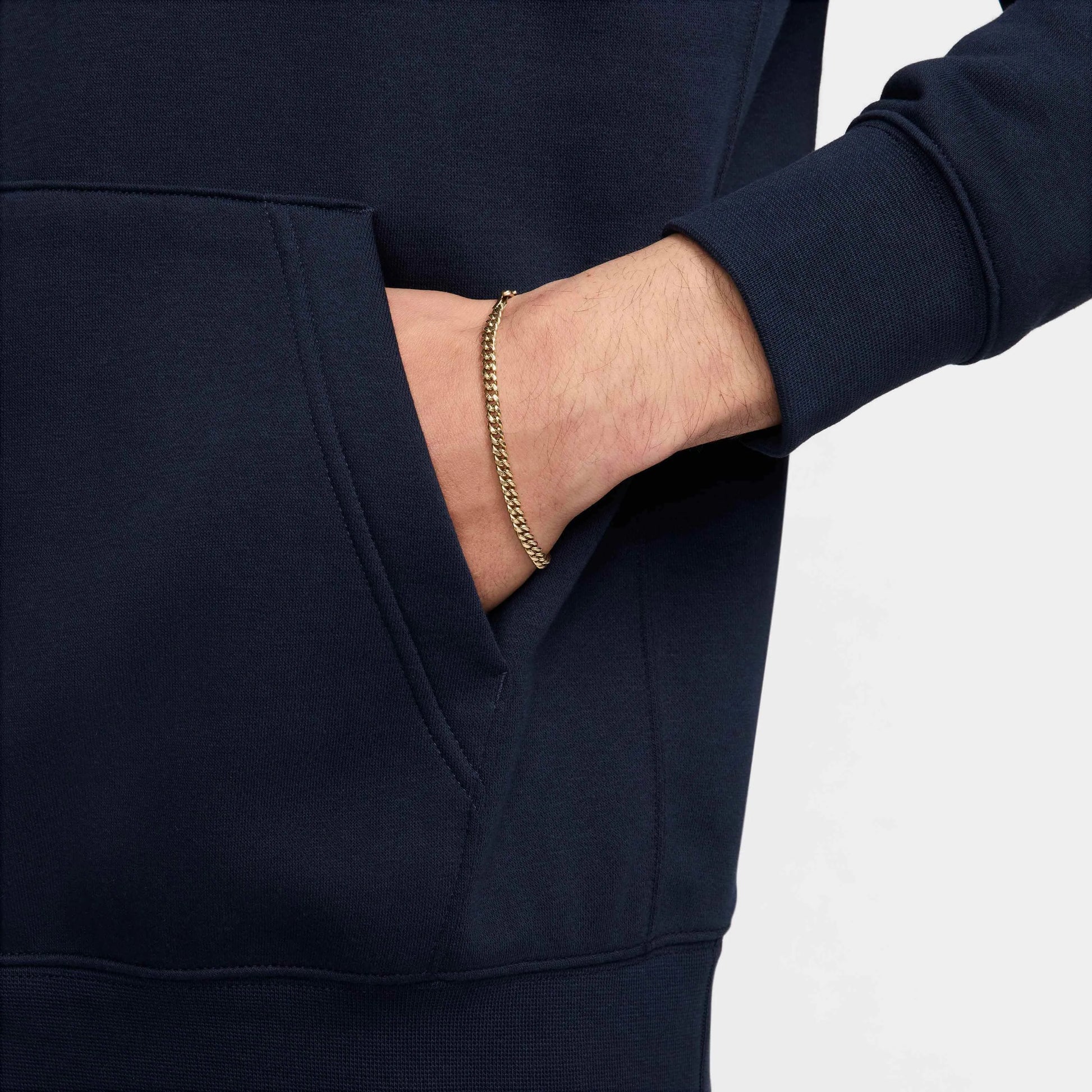 Nike 2024-25 Pumas Men's Club Pullover Hoodie (Detail 3)