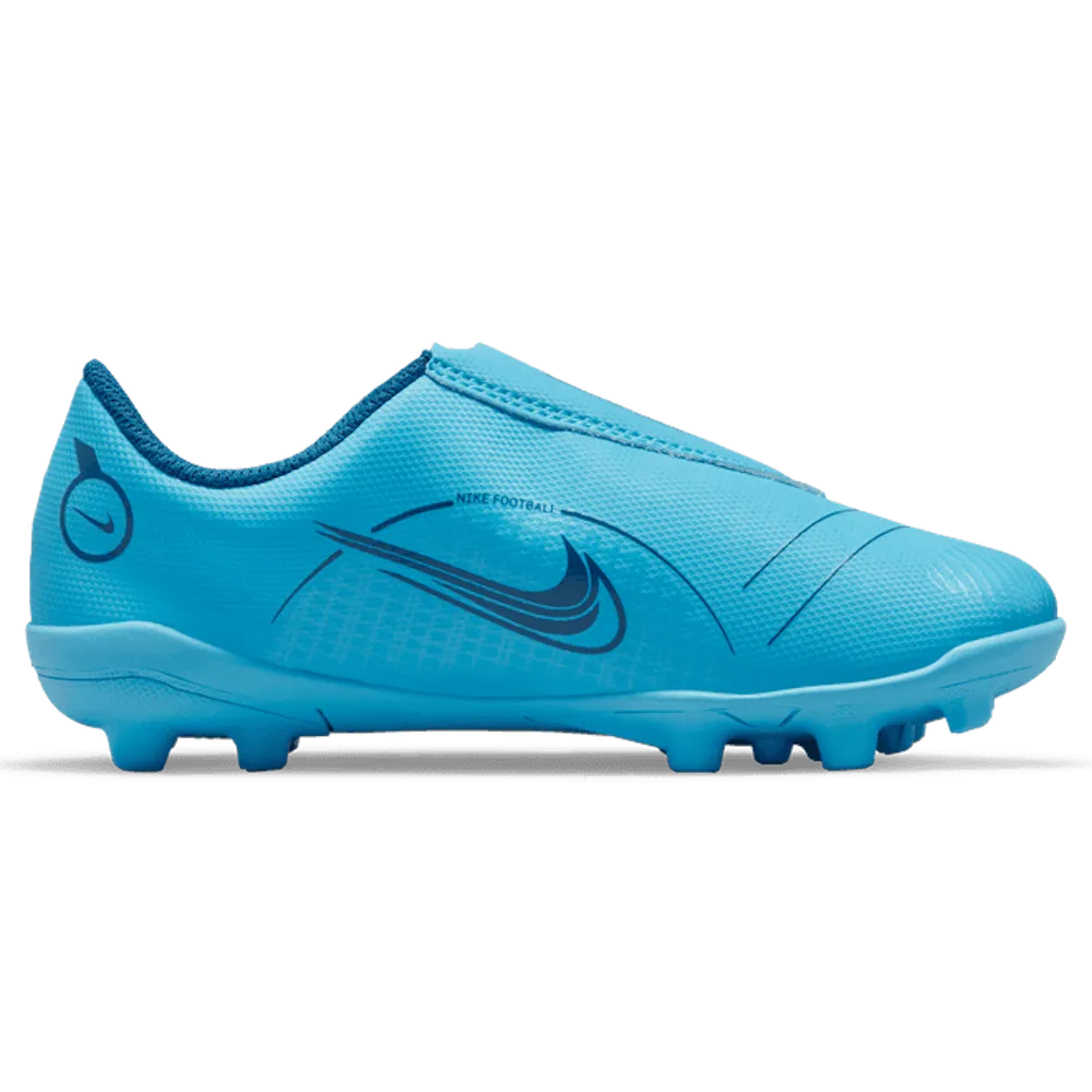 Nike Kids Mercurial Vapor 14 Club FG-MG - Chlorine Blue-Laser Orange (Side 2)