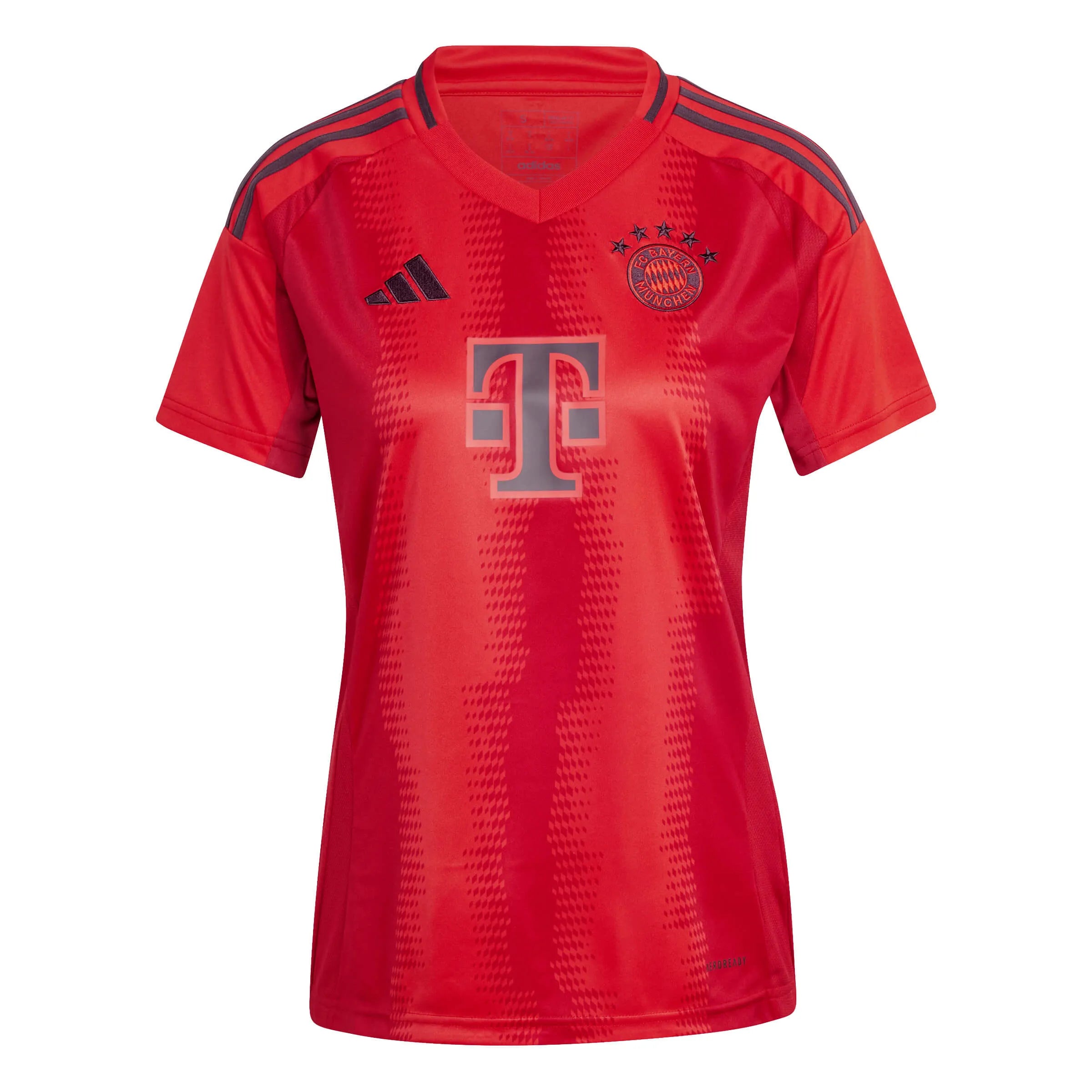 adidas 2024-25 Bayern Munich Women's Stadium Home Jersey (Front)