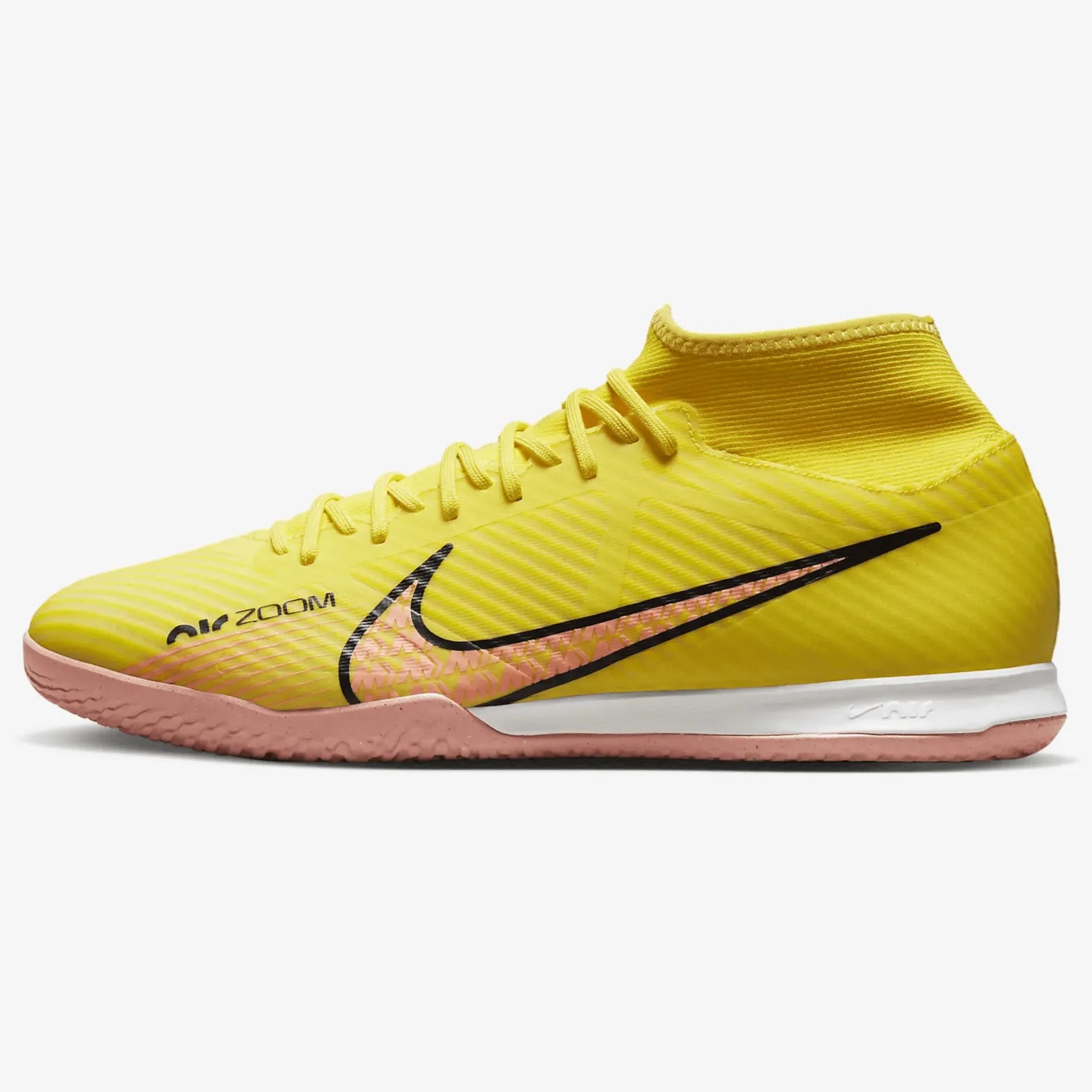 Nike Zoom Superfly 9 Academy IC Yellow-Sunset Glow (Side 1)