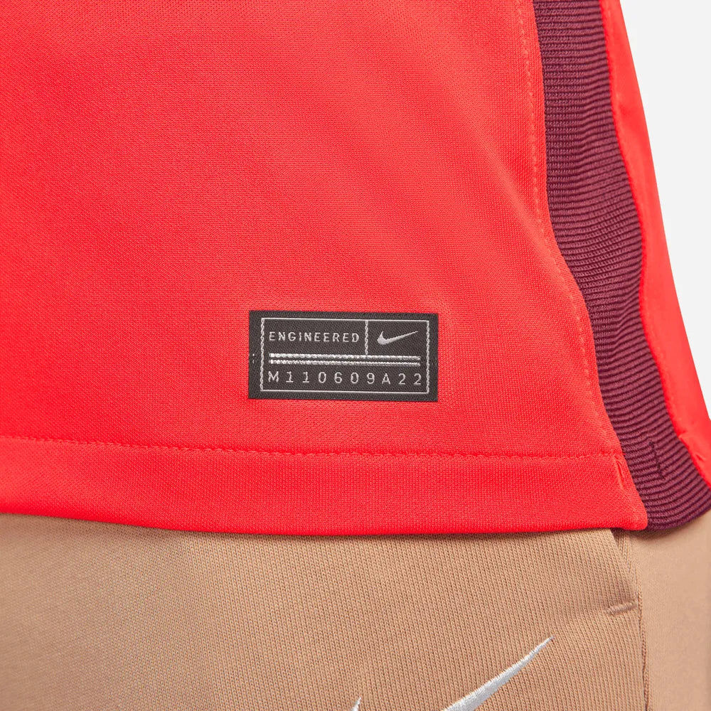 Nike England Women's EC22 Away Jersey - Crimson-Maroon (Detail 3)