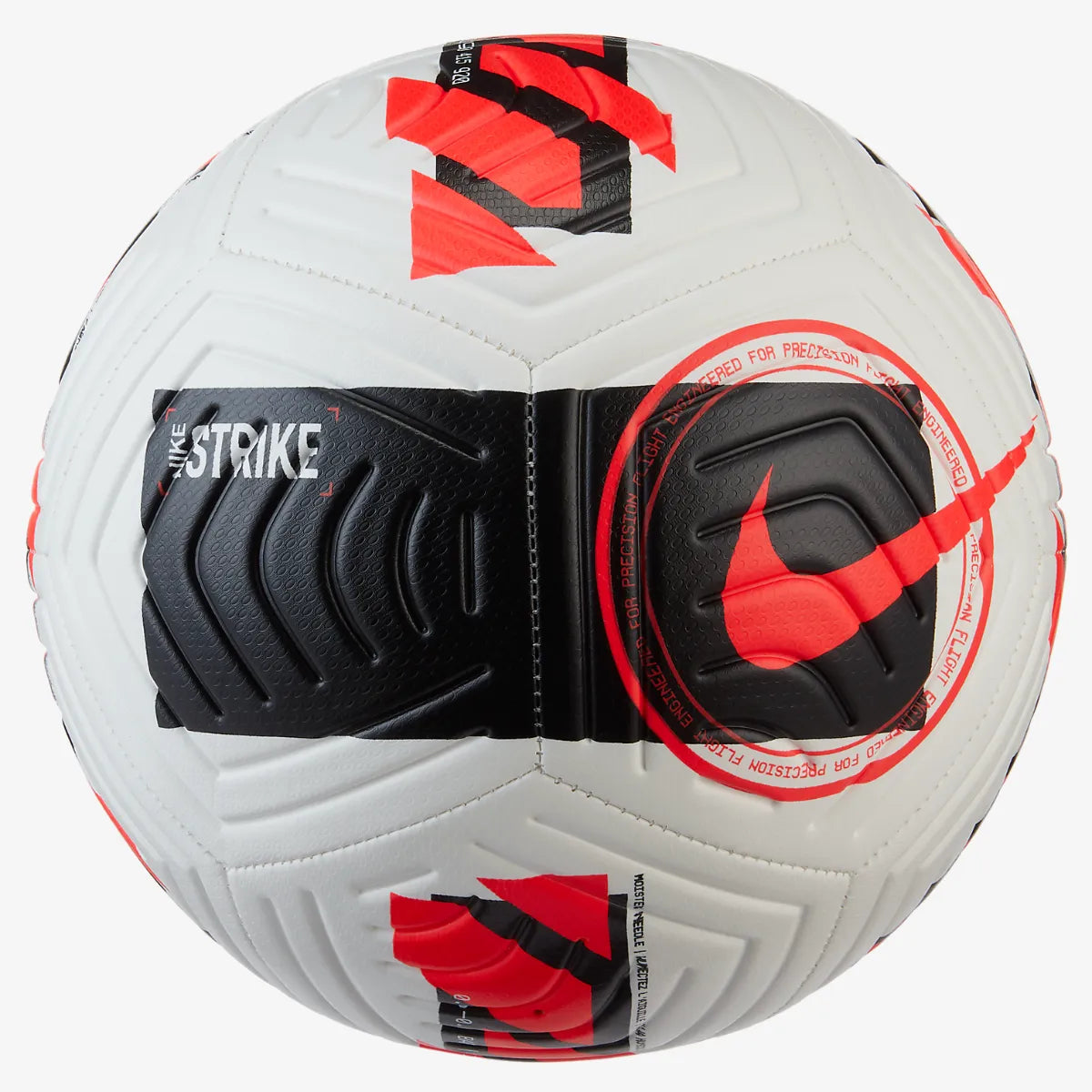 Nike Strike Ball - White-Black-Crimson (Back)