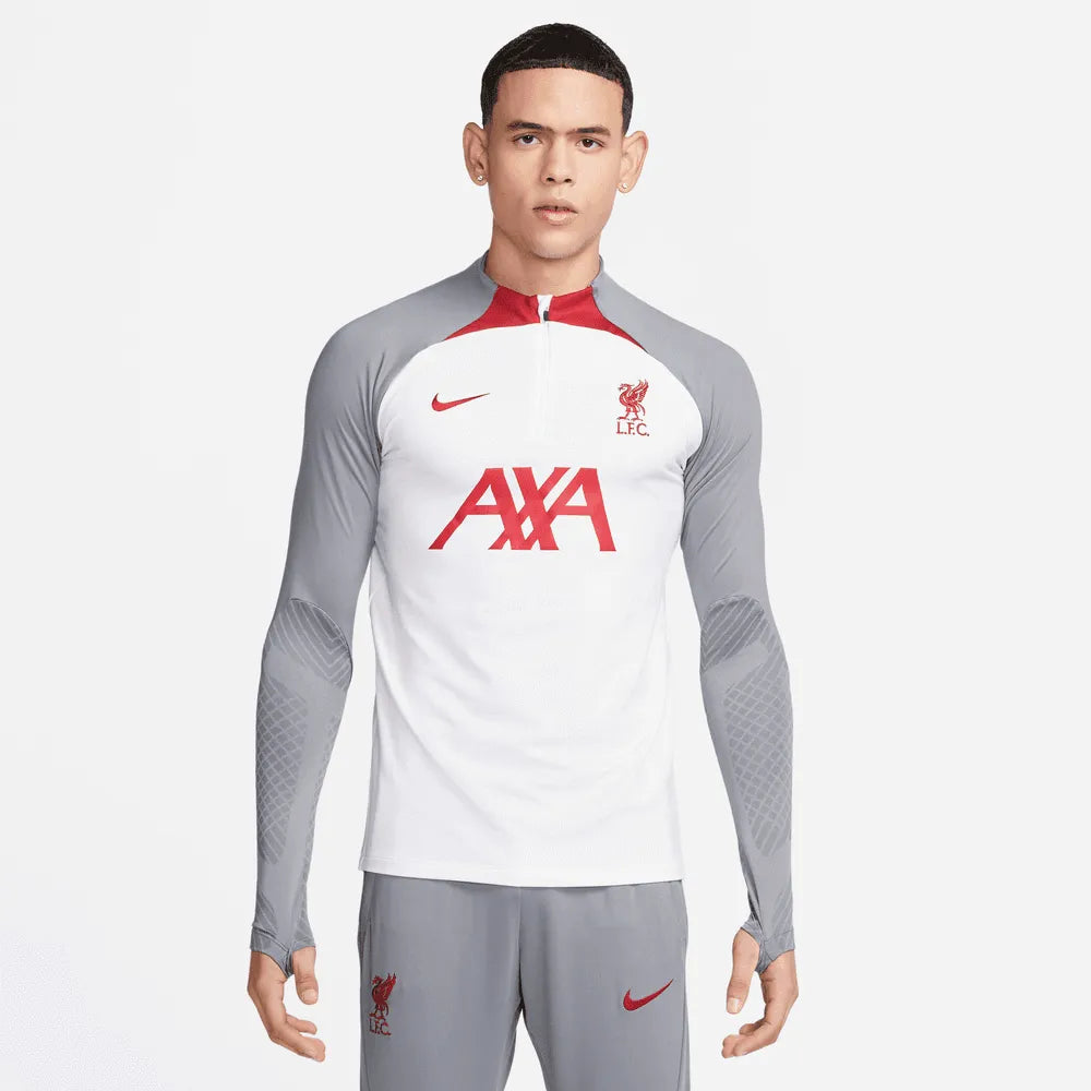 Nike Liverpool 2022/2023 ナイキ ストライクドリルトップ Nike 2023 Liverpool FC Strike Drill Top - White-Grey-Tough