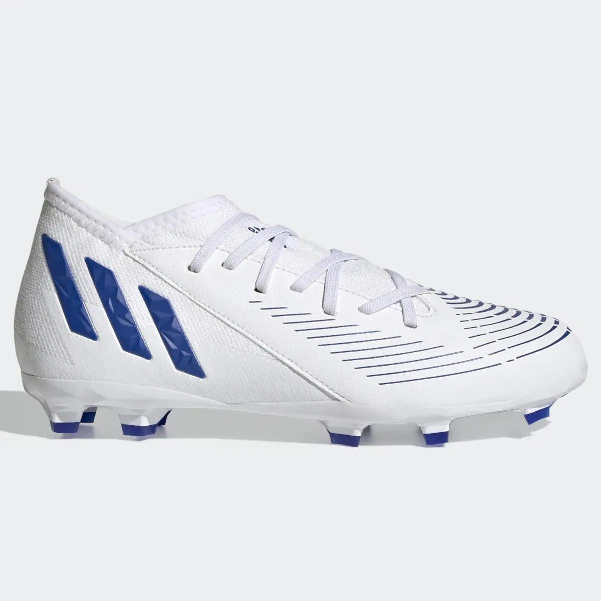 adidas JR Predator Edge .3 FG - White-Hi Res Blue (Side 1)