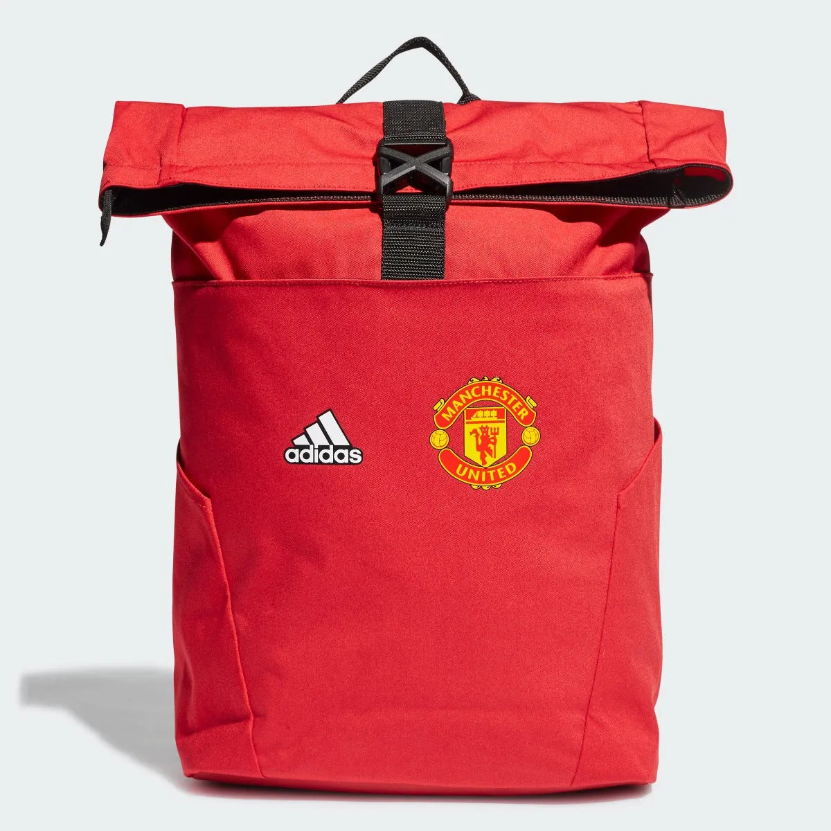 adidas 2022-23 Manchester United Backpack - Red-Black (Front)
