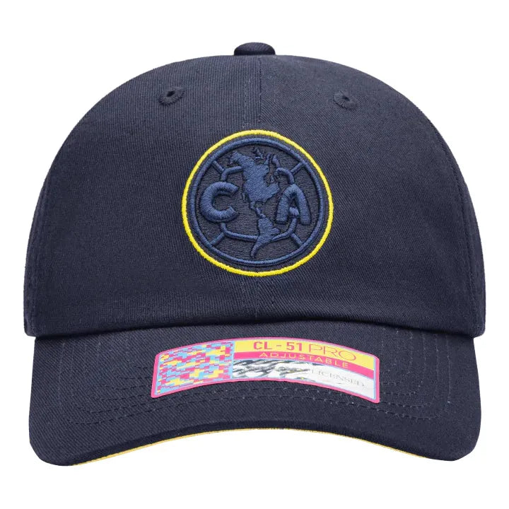 Fi Collection Club America Eclipse Adjustable Hat - Navy (Front)