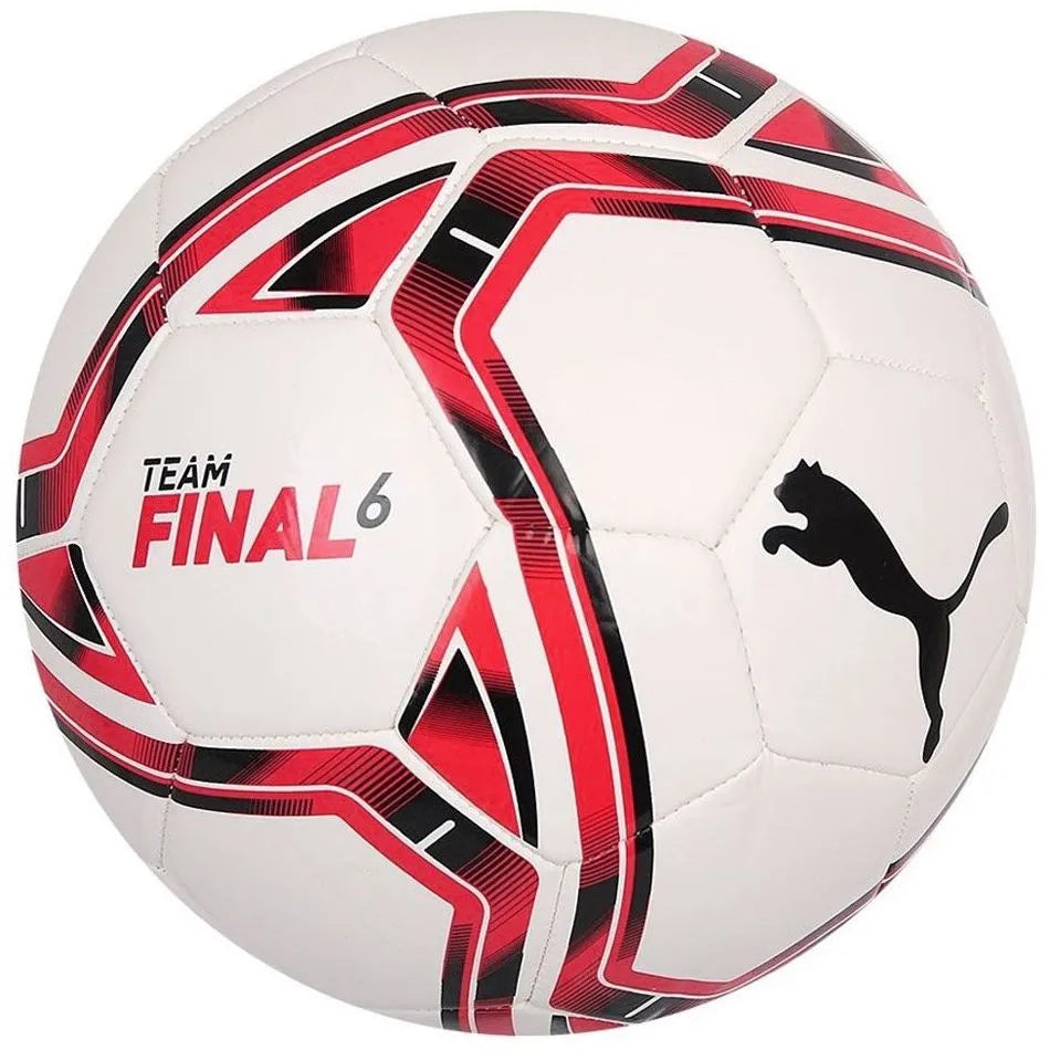 Puma Teamfinal 21.6 MS Ball - White-Red (Back)