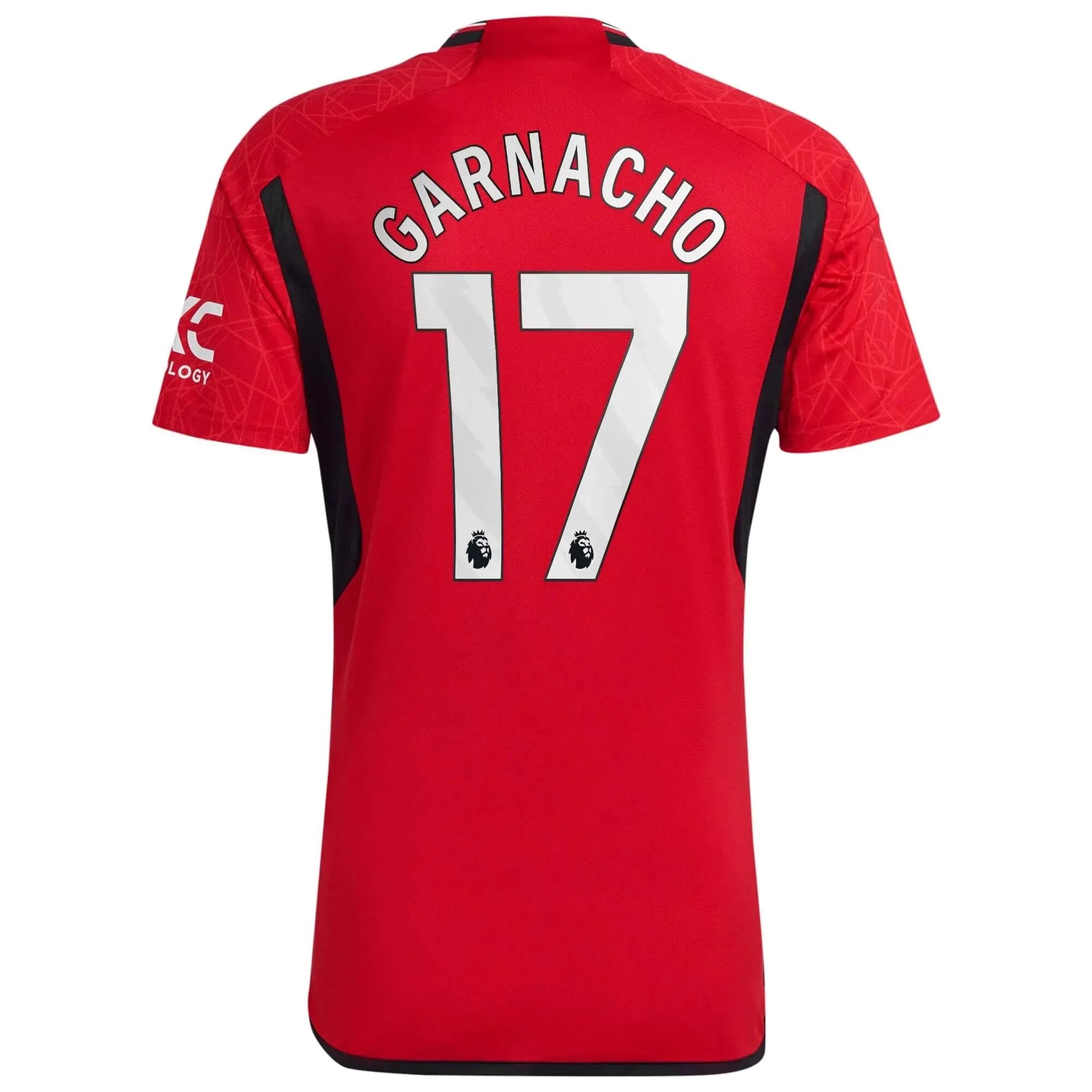 adidas 2023-24 Manchester United Youth Home Jersey