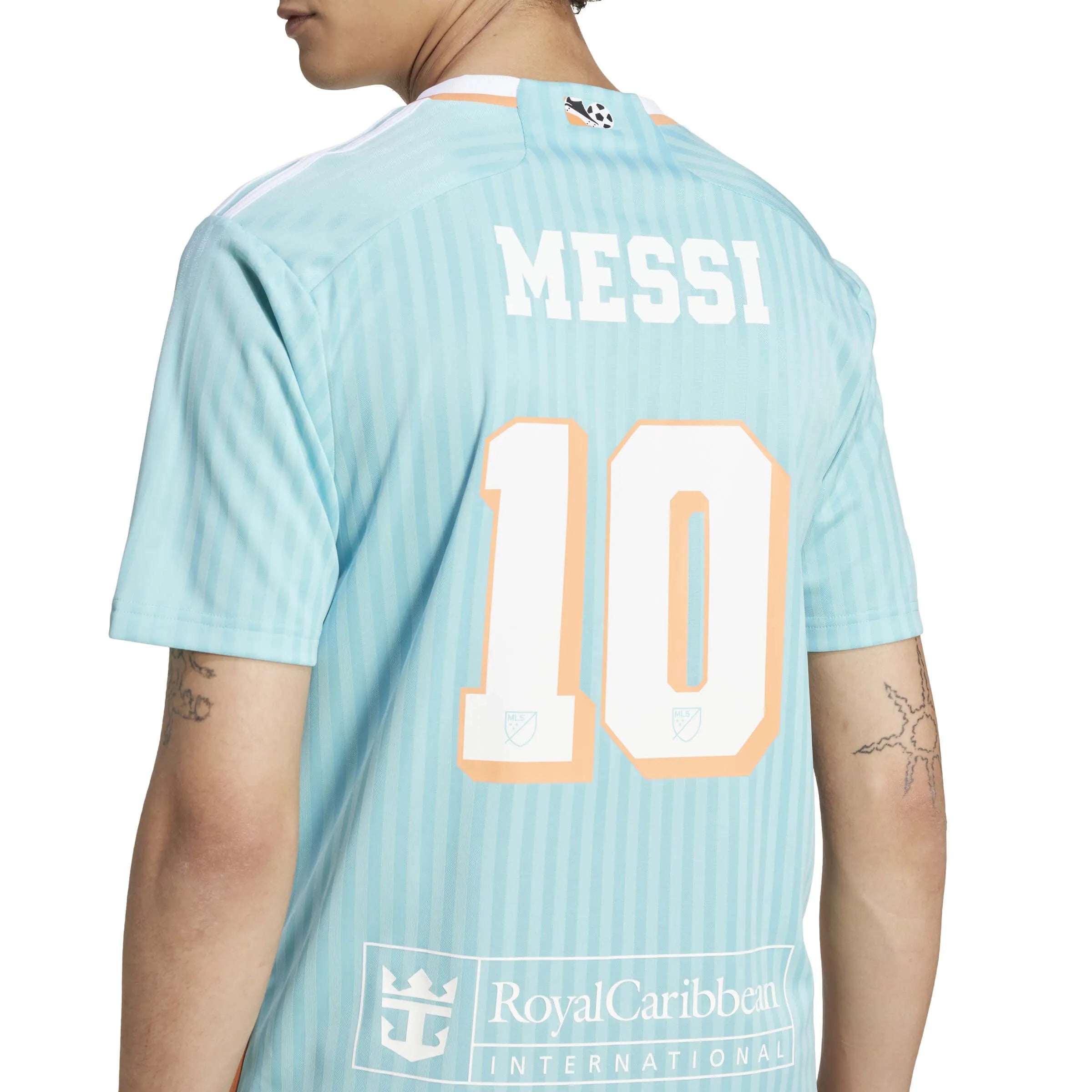 adidas 2024 Inter Miami Men's Messi #10 Stadium Third Jersey (Detail 1)