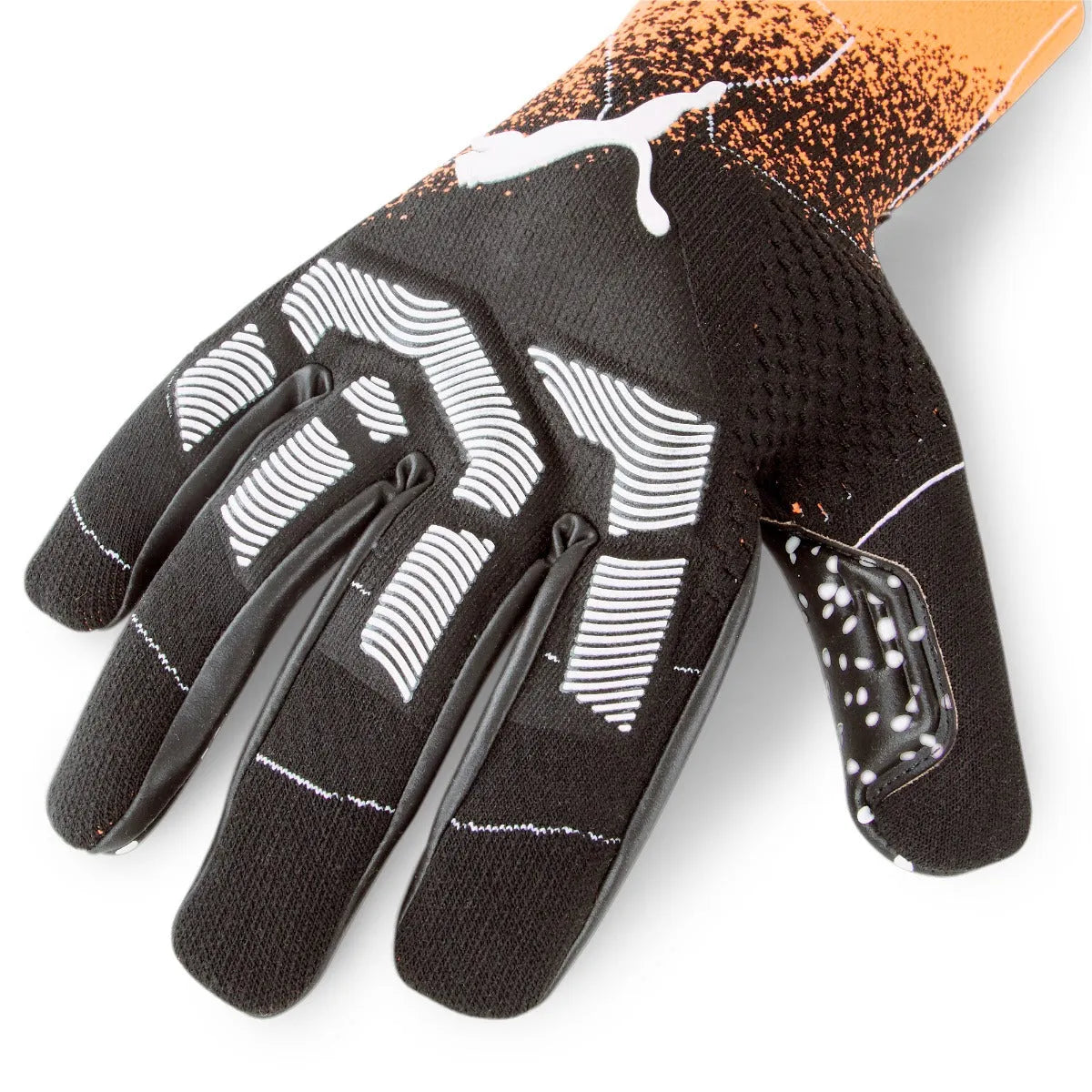 Puma Future Grip 1 NC Goalkeeper Gloves - Neon Citrus-Puma Black (Detail 1)