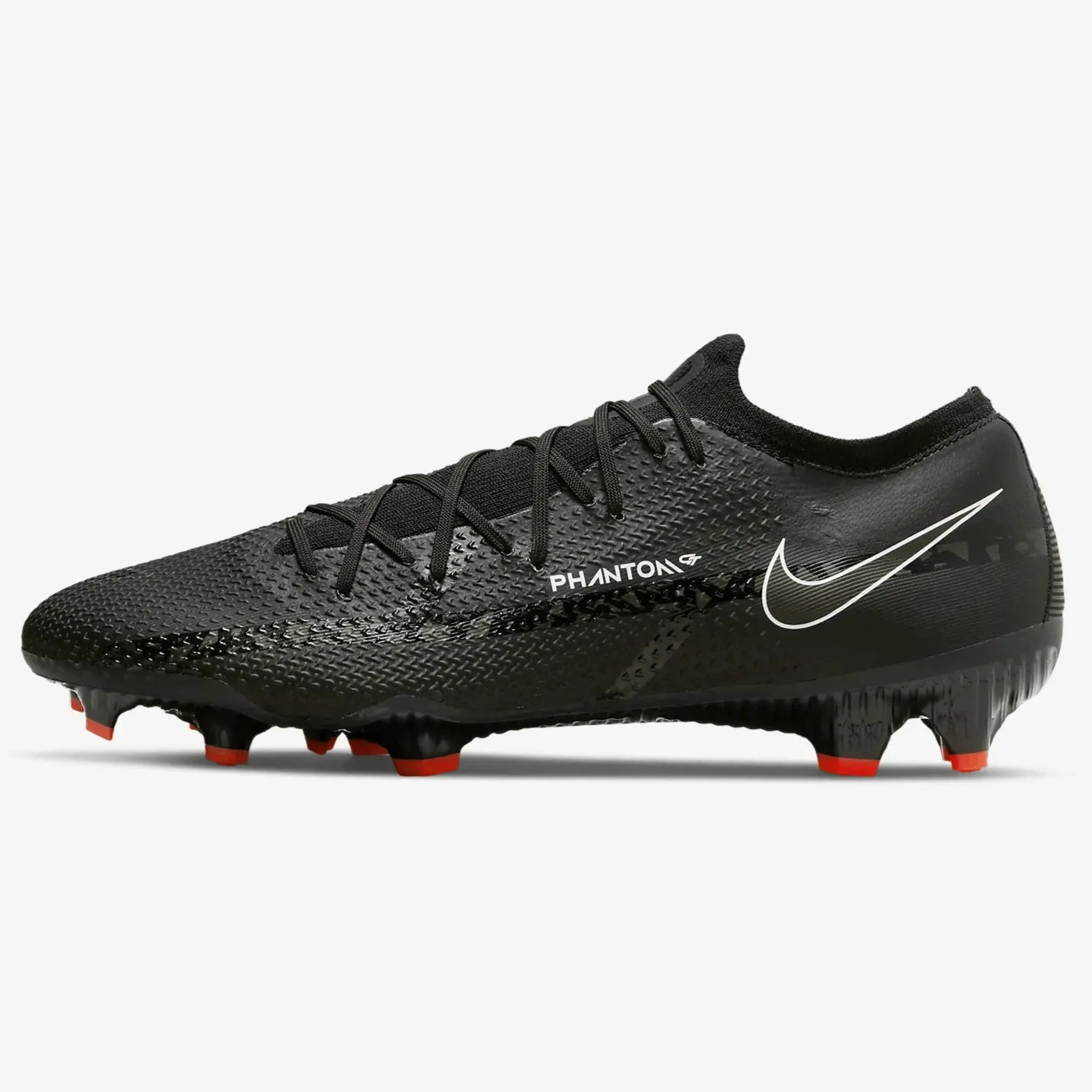 Nike Phantom GT2 Pro FG - Black-Smoke Grey (Side 1)