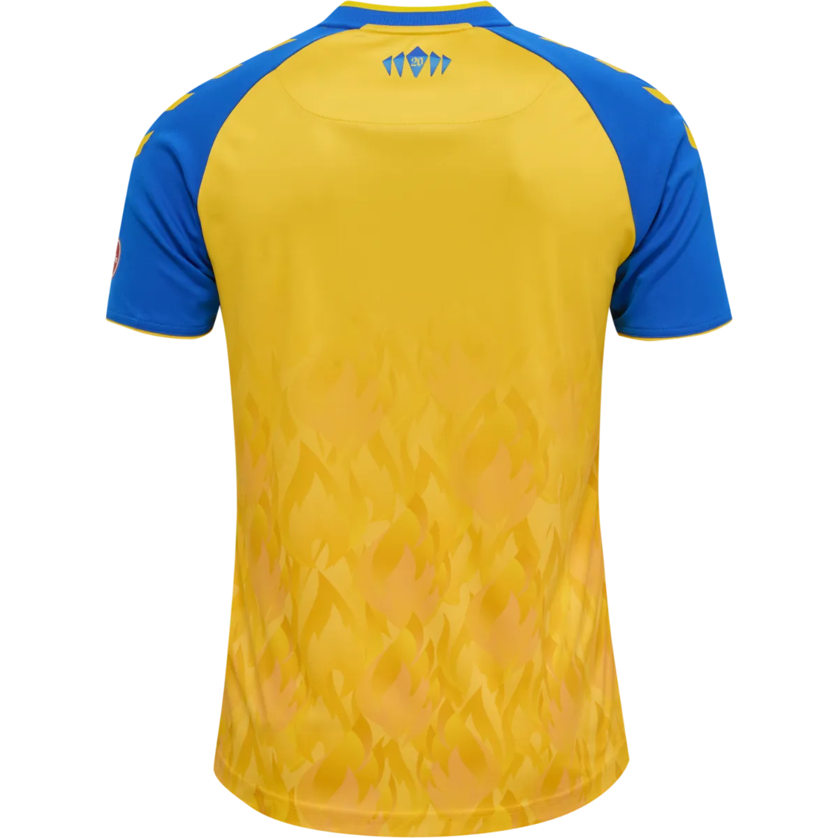 Hummel 2021-22 Southampton Away Jersey - Yellow-Royal (Back)
