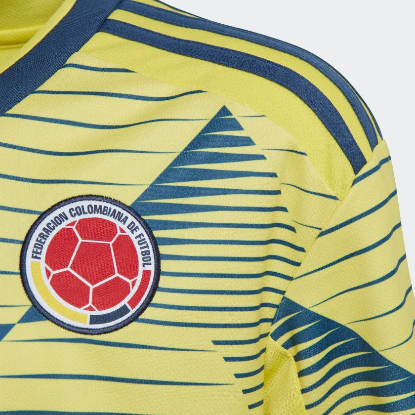 adidas Columbia 2019-20 Home YOUTH Jersey - Yellow
