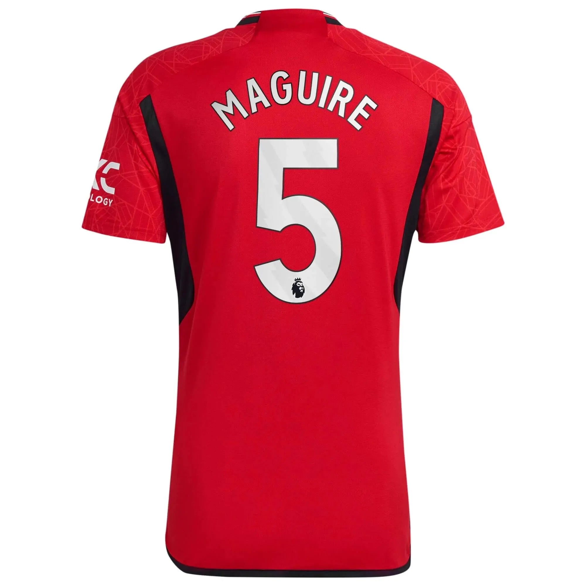 adidas 2023-24 Manchester United Youth Home Jersey