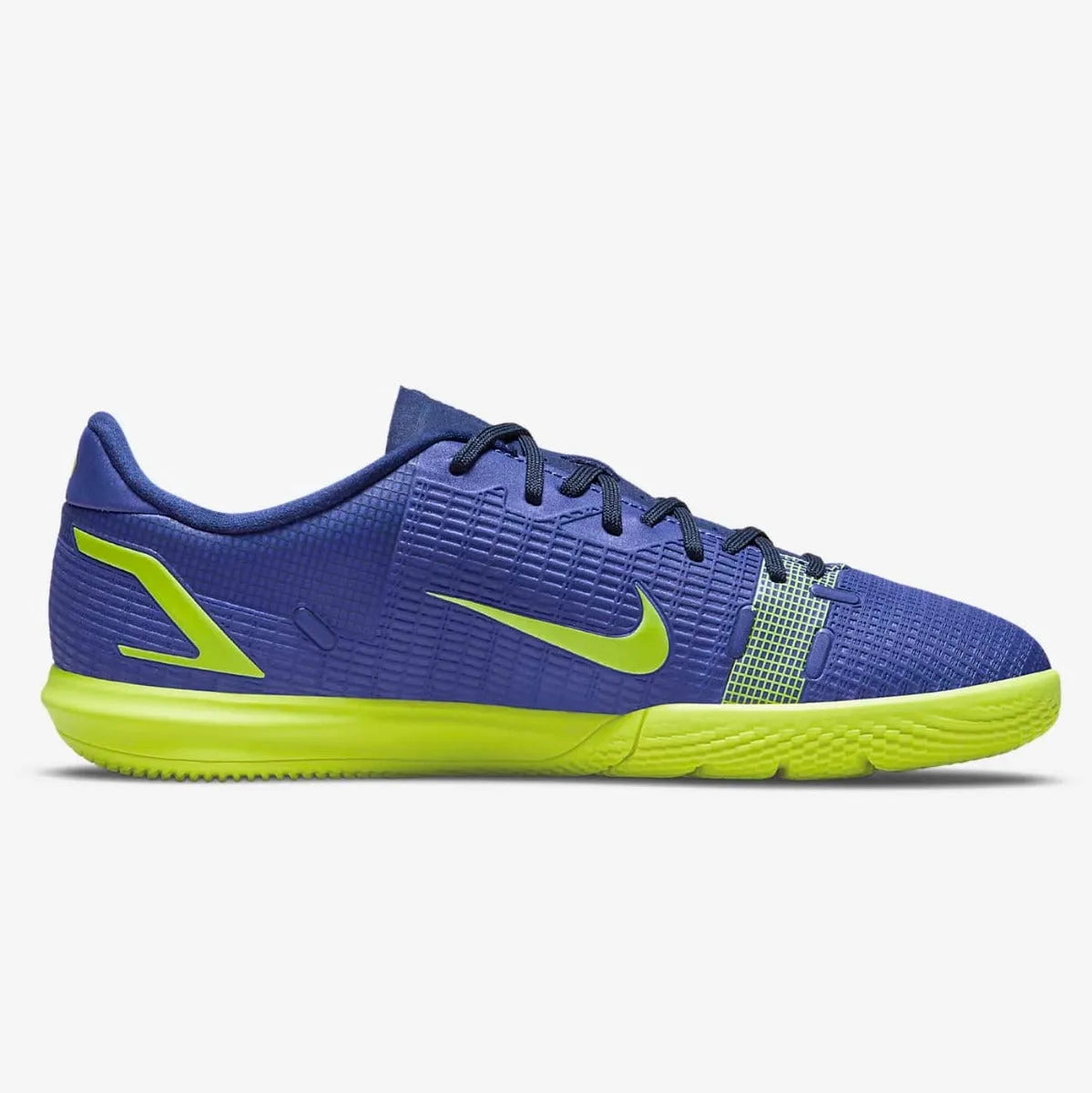 Nike Kids Vapor 14 Academy IC - Lapis Volt-Blue Void (Side 2)
