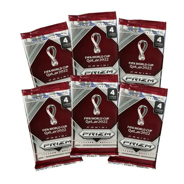 Panini 2022 FIFA World Cup Trading Cards Pack (4 Cards Each Panini 2022 FIFA World Cup Trading Cards Pack (4 Cards Each