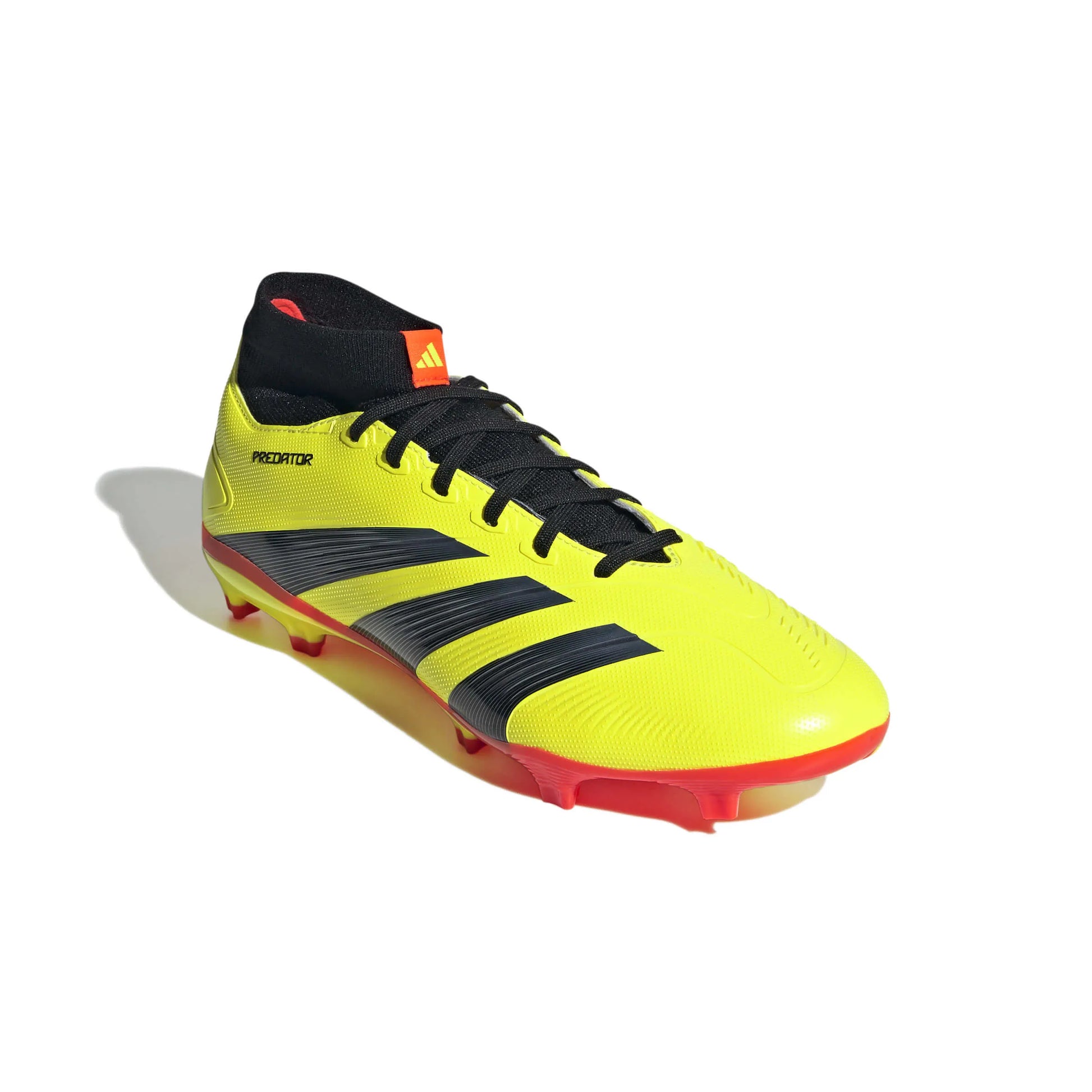 adidas Predator League Sock FG - Energy Citrus Pack (SP24) (Lateral - Front)