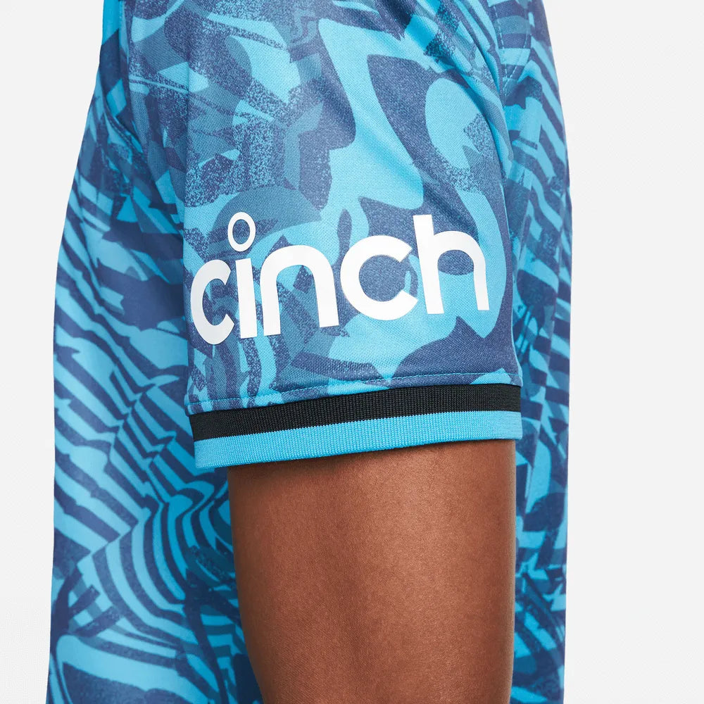 Nike 2022-23 Tottenham Third Jersey Turquoise (Detail 2)