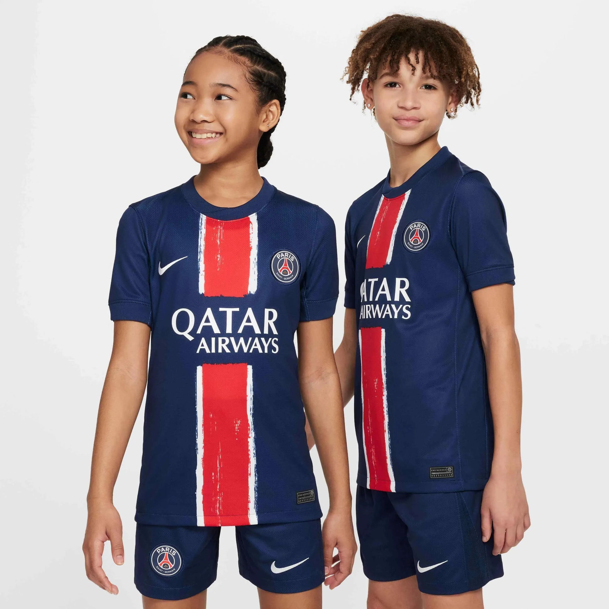 Nike 2024-25 PSG Youth Stadium Home Jersey (Models - Front)