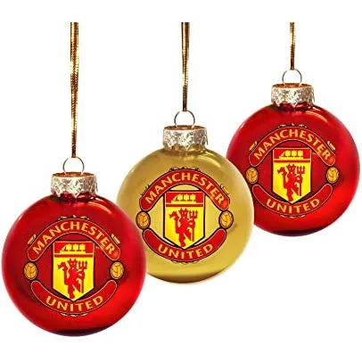 Manchester United Ornament Set (3 Pc) (Main)