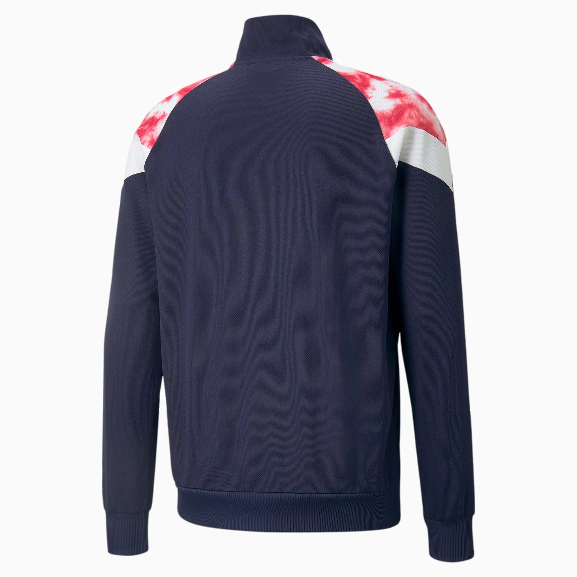 Puma 2022 Chivas Iconic Mesh Track Jacket - Navy-White-Red (Back)