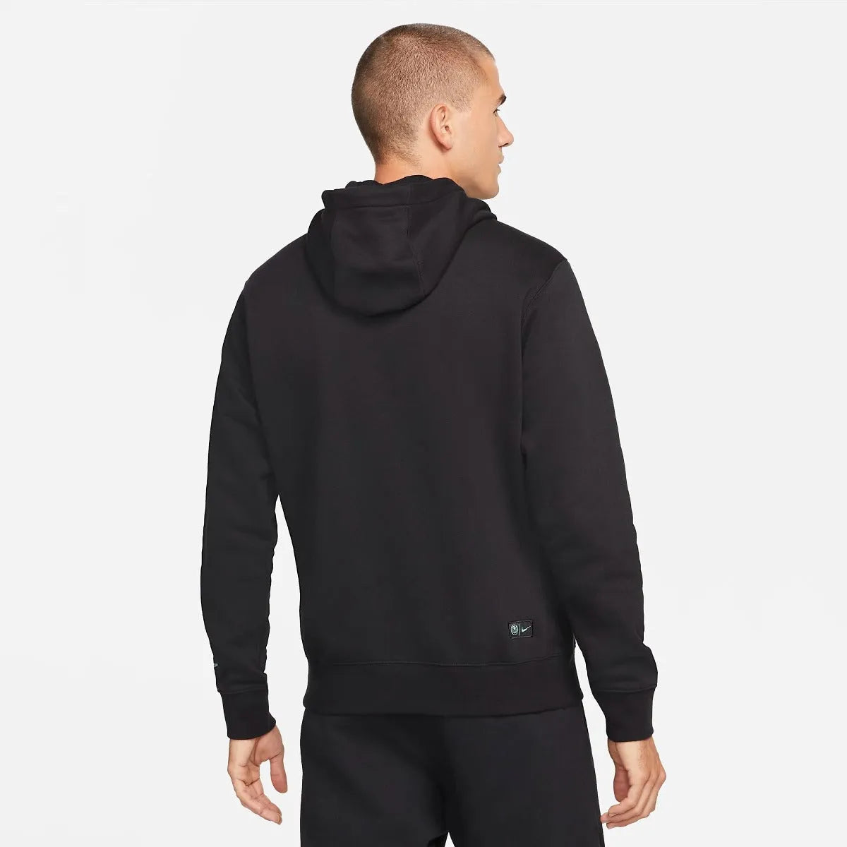 Nike 2021-22 Club America NSW Club Hoodie PO BB - Black-Healing Jade (Model - Back)