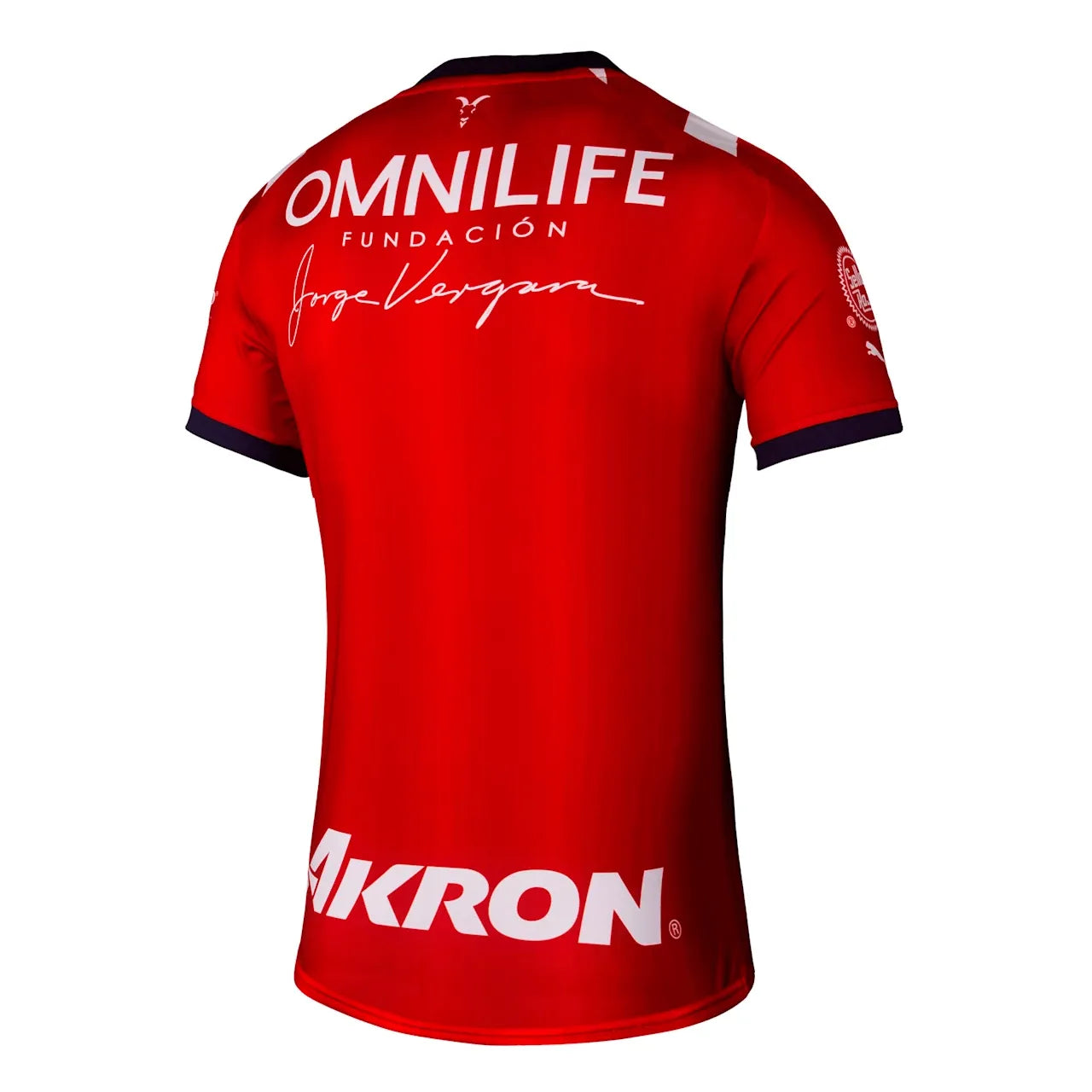 Puma 2022-23 Chivas Women's Home Jersey - Red-White (Back)