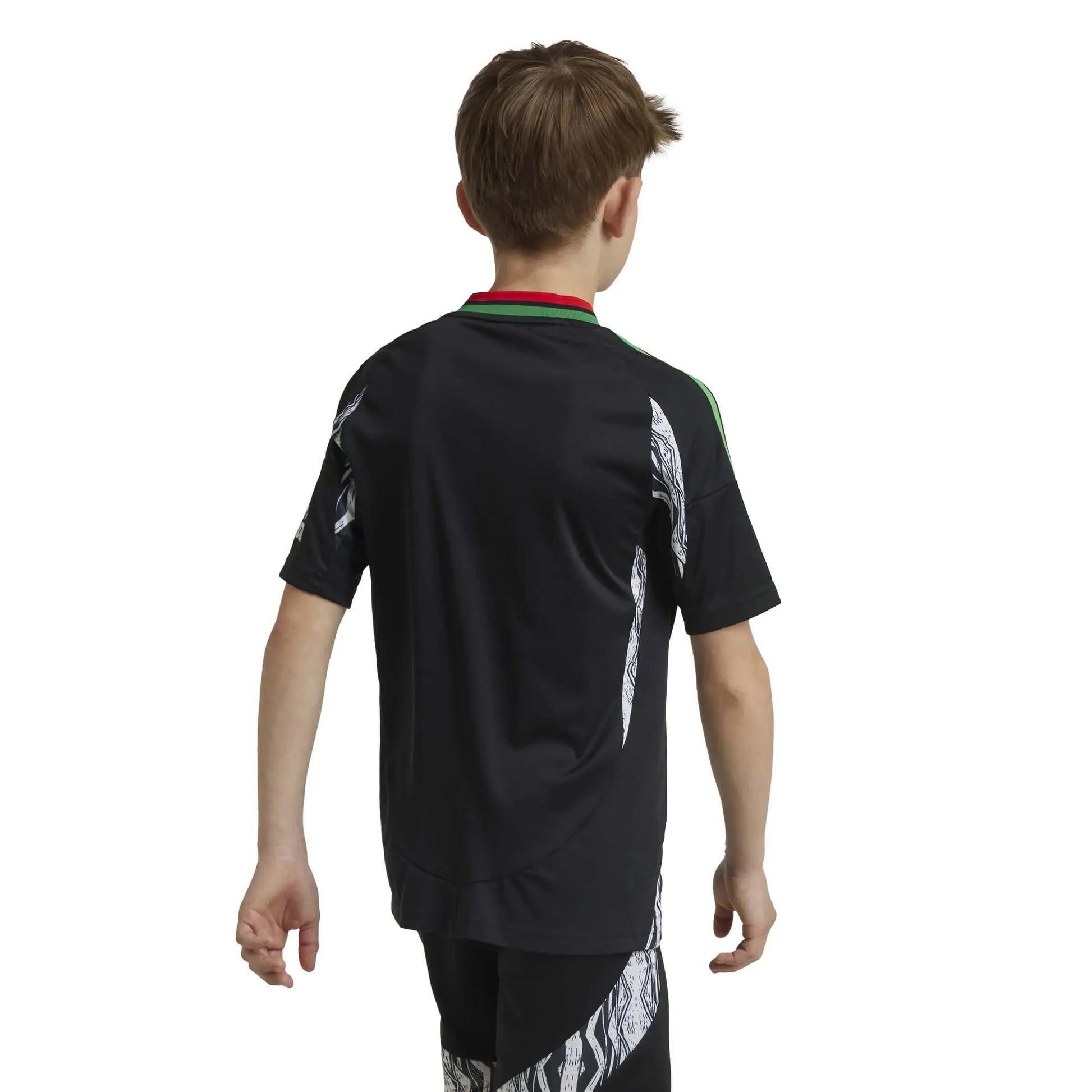 adidas 2024-25 Arsenal Youth Stadium Away Jersey (Model - Back)