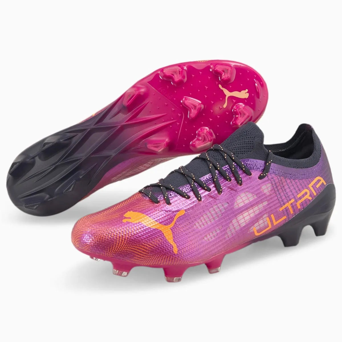 Puma Ultra 1.4 FG-AG - Fuchsia-Neon Citrus (Pair)
