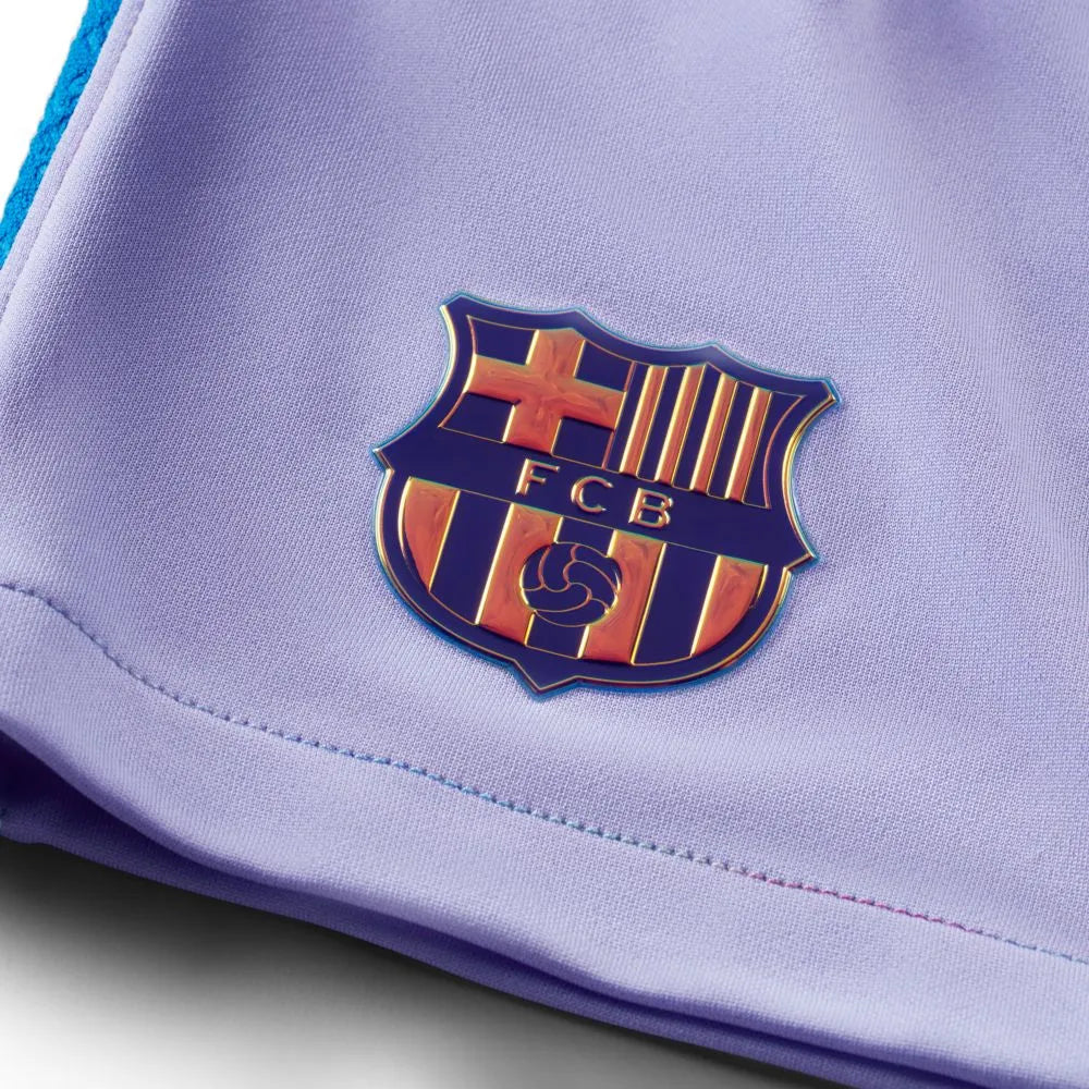 Nike 2021-22 Barcelona DF Stadium Shorts - Purple Pulse (Detail 1)