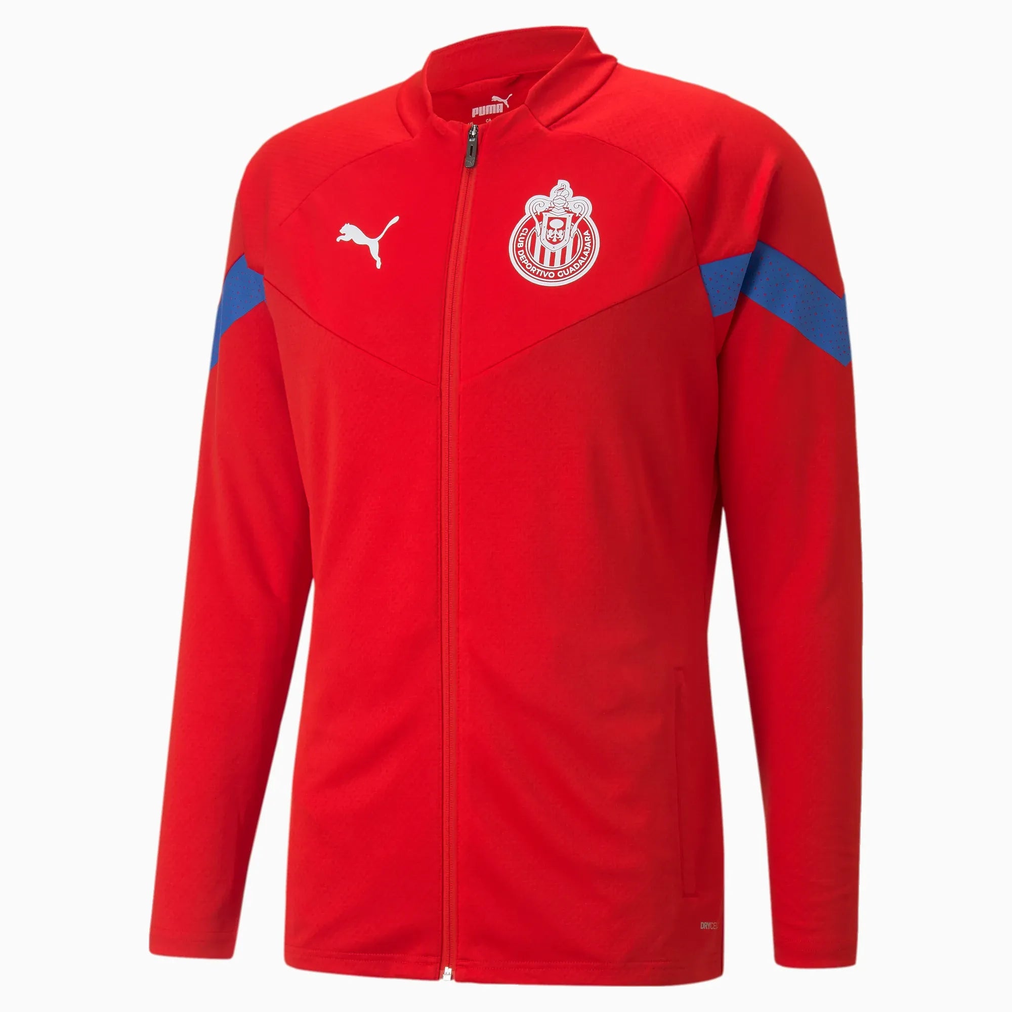 Puma 2022-23 Chivas Training Jacket Red (Front)