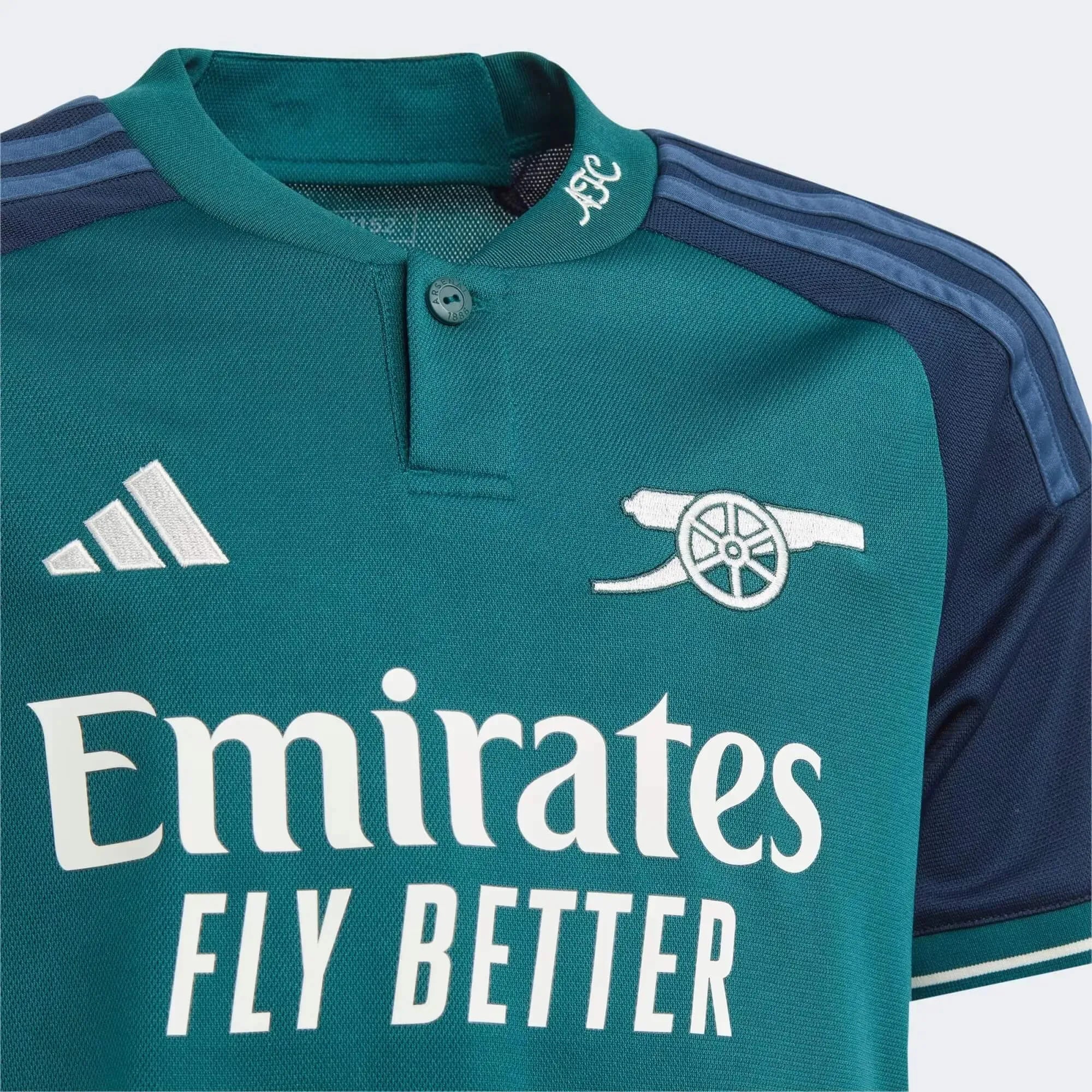 adidas 2023-24 Arsenal Youth Stadium Third Jersey (Detail 1)